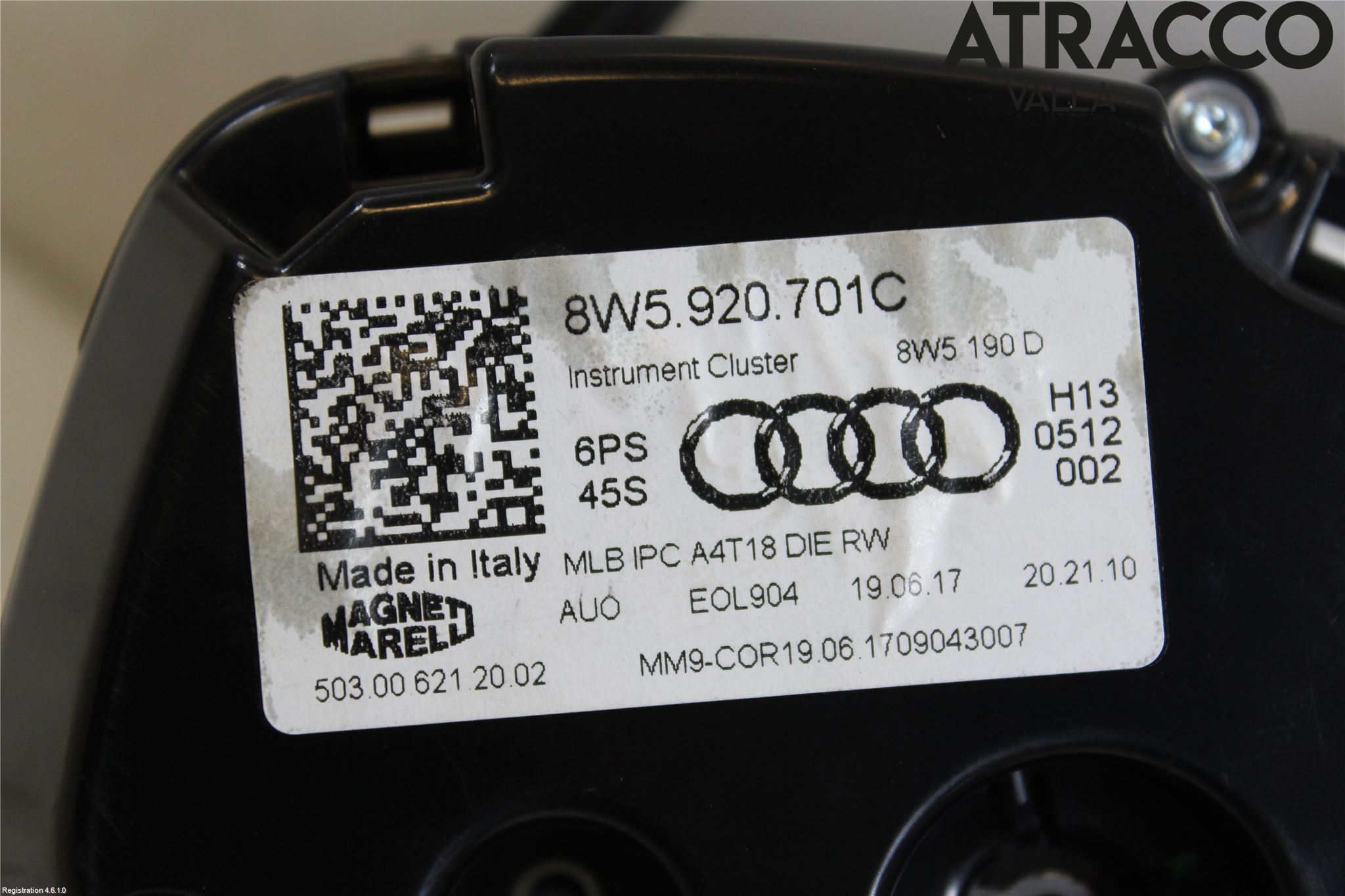 Audi A4/S4 B9 16-19 Instrument Komb