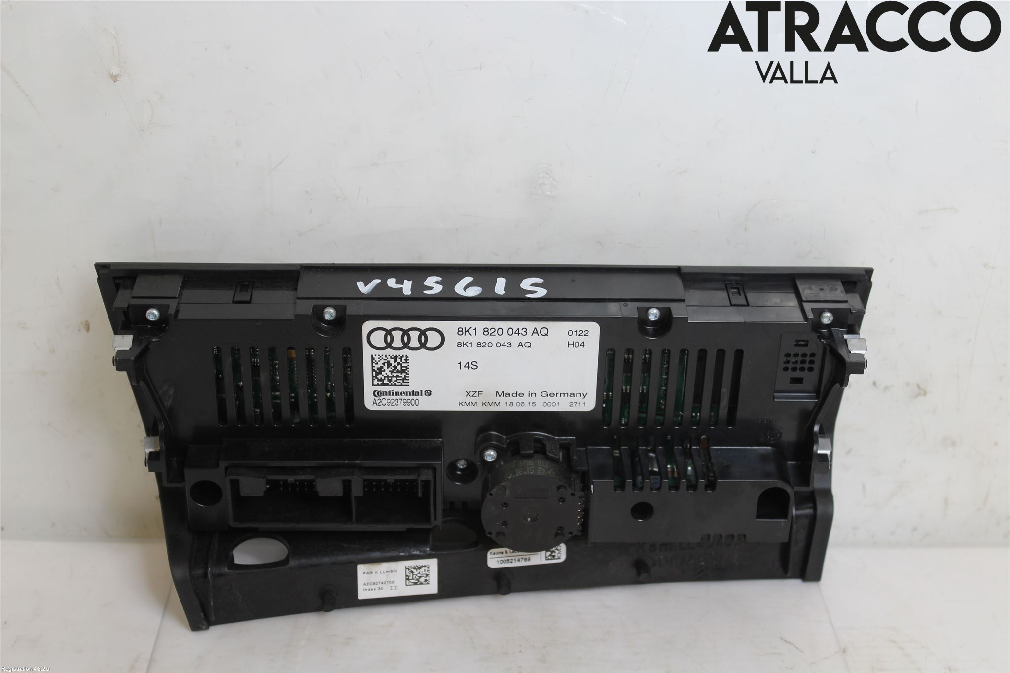 Audi A4 12-15 Ac Styrenhet Ac Manöveren