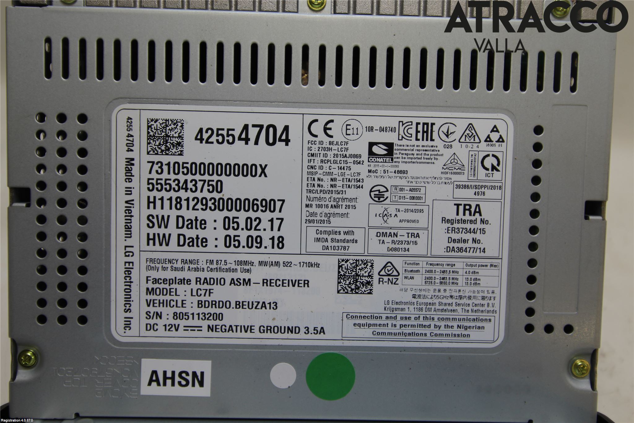 Opel CORSA E 15-19 Cd Radio - Multimediapanel