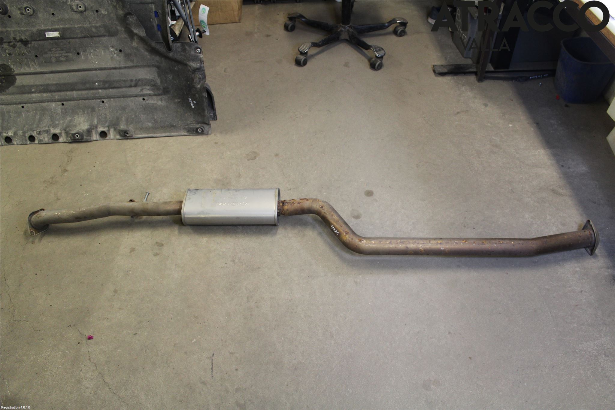 Hyundai TUCSON 05- Avgas Mellandämpare