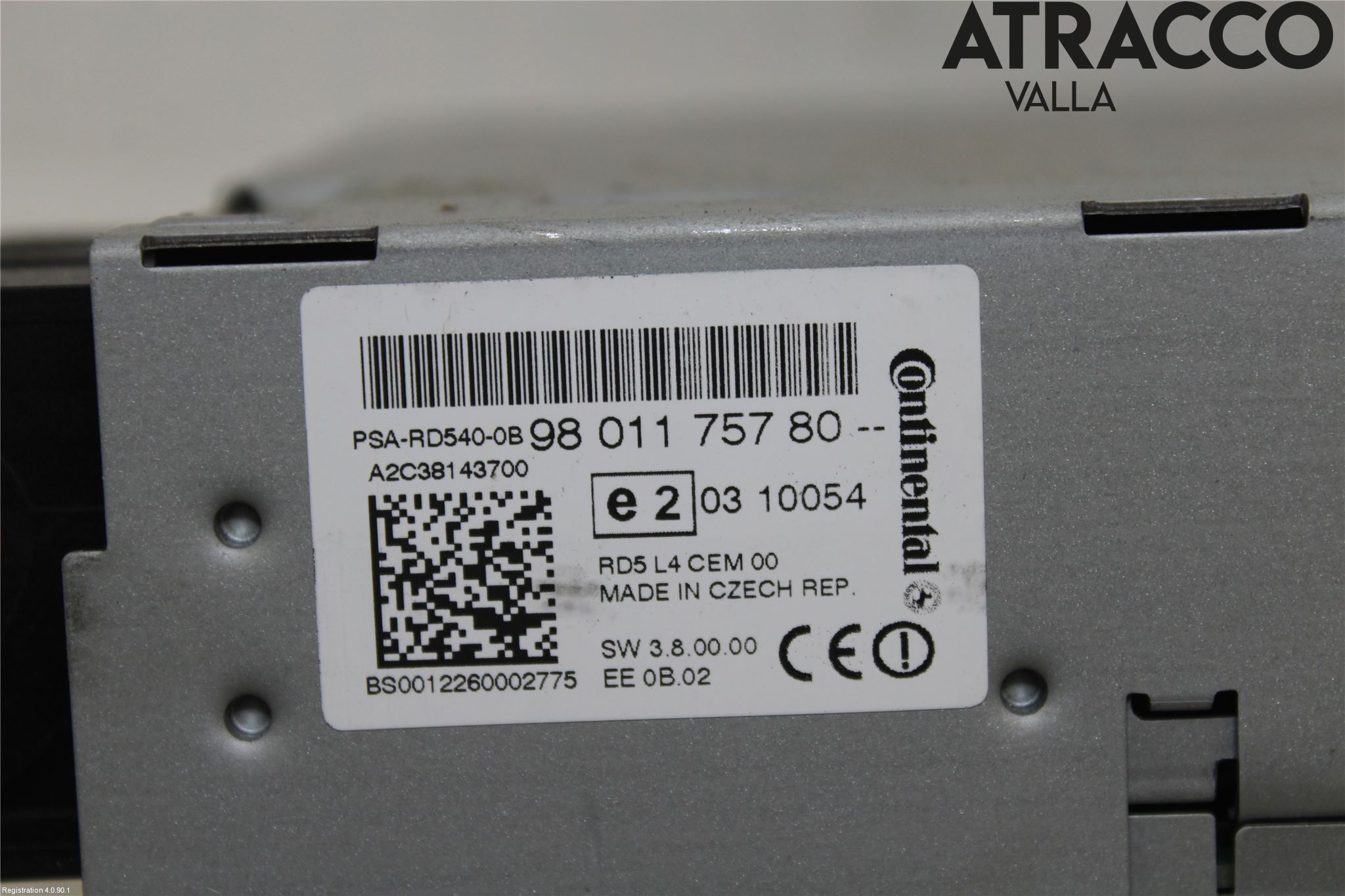 Peugeot 508 11-18 Cd Radio - Multimediapanel