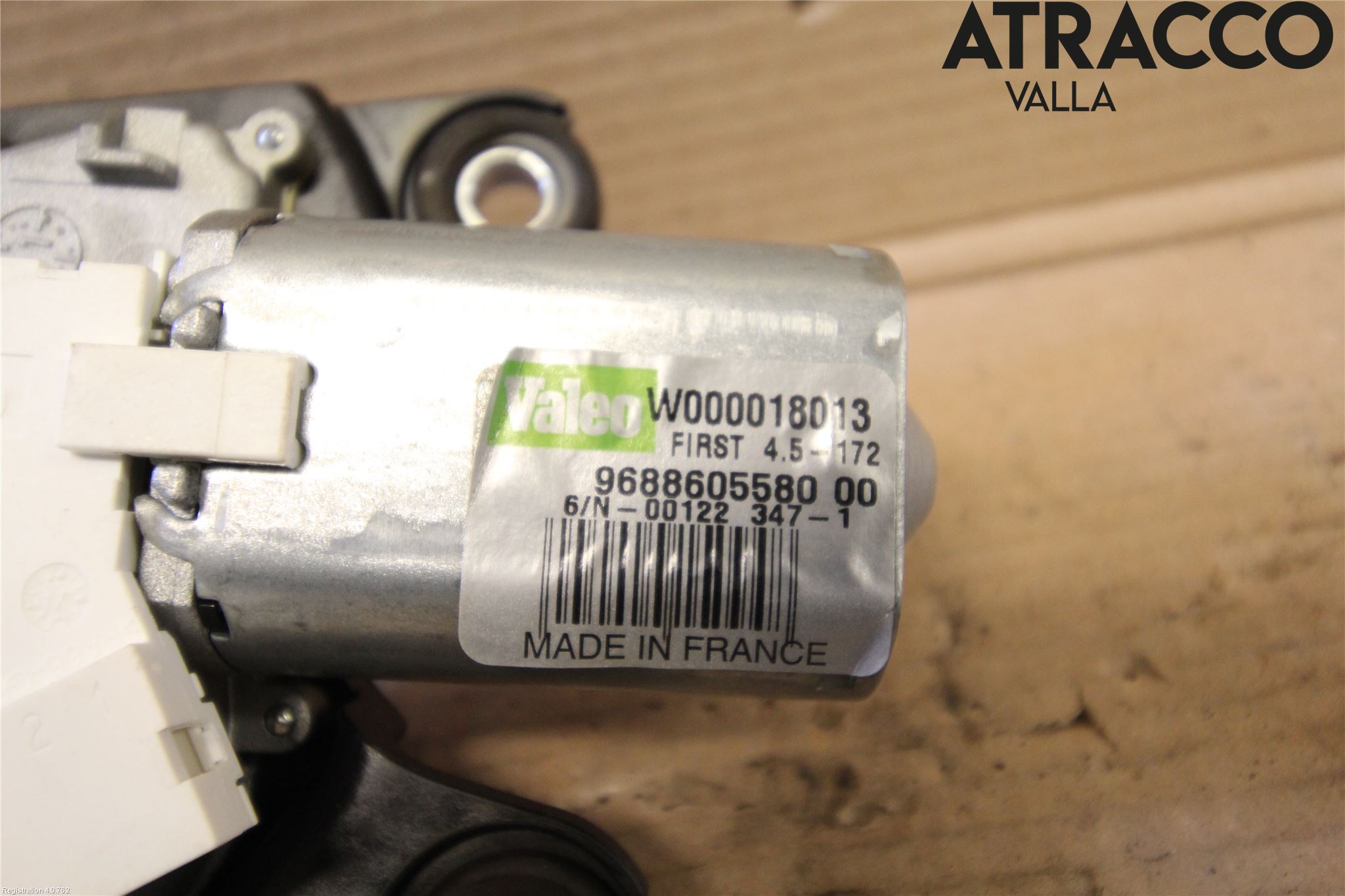 Peugeot 508 11-18 Torkarmotor Baklucka