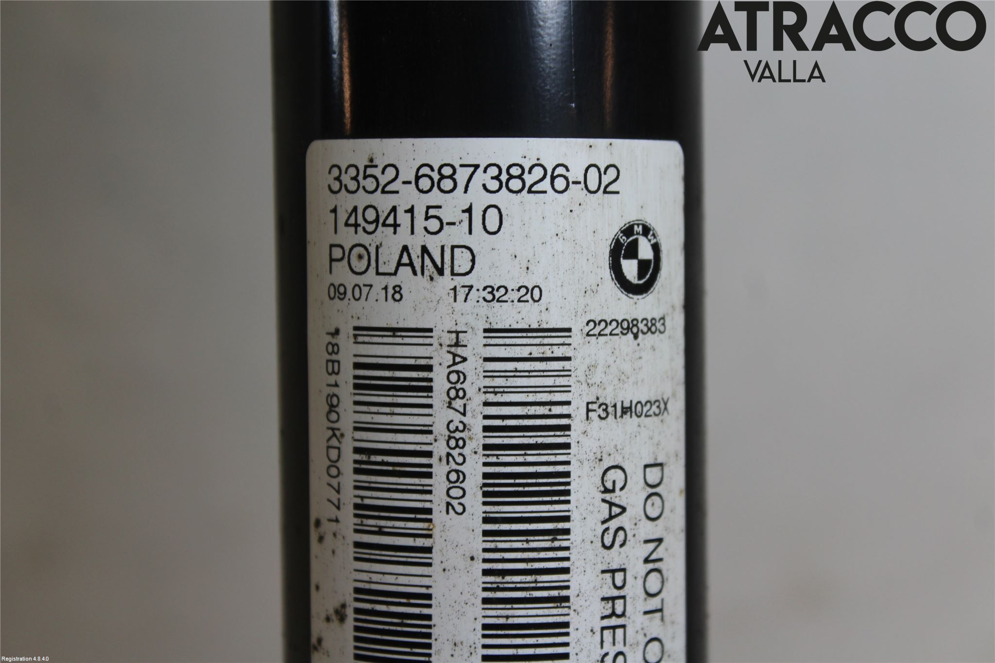 BMW 3 F30/F31/F80 12-19 Stötdämpare Bak