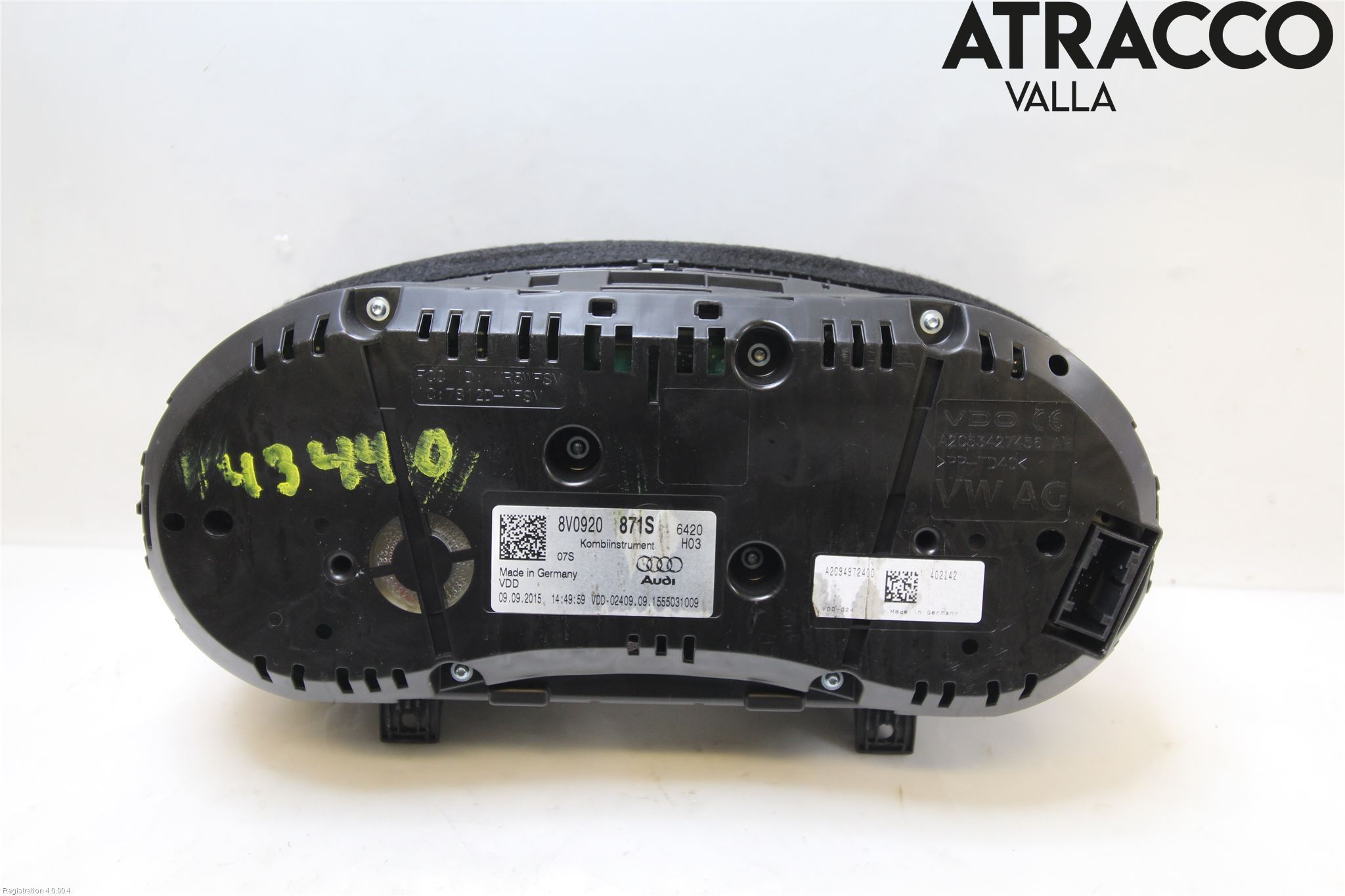 Audi A3/S3 8V 13-20 Instrument Komb