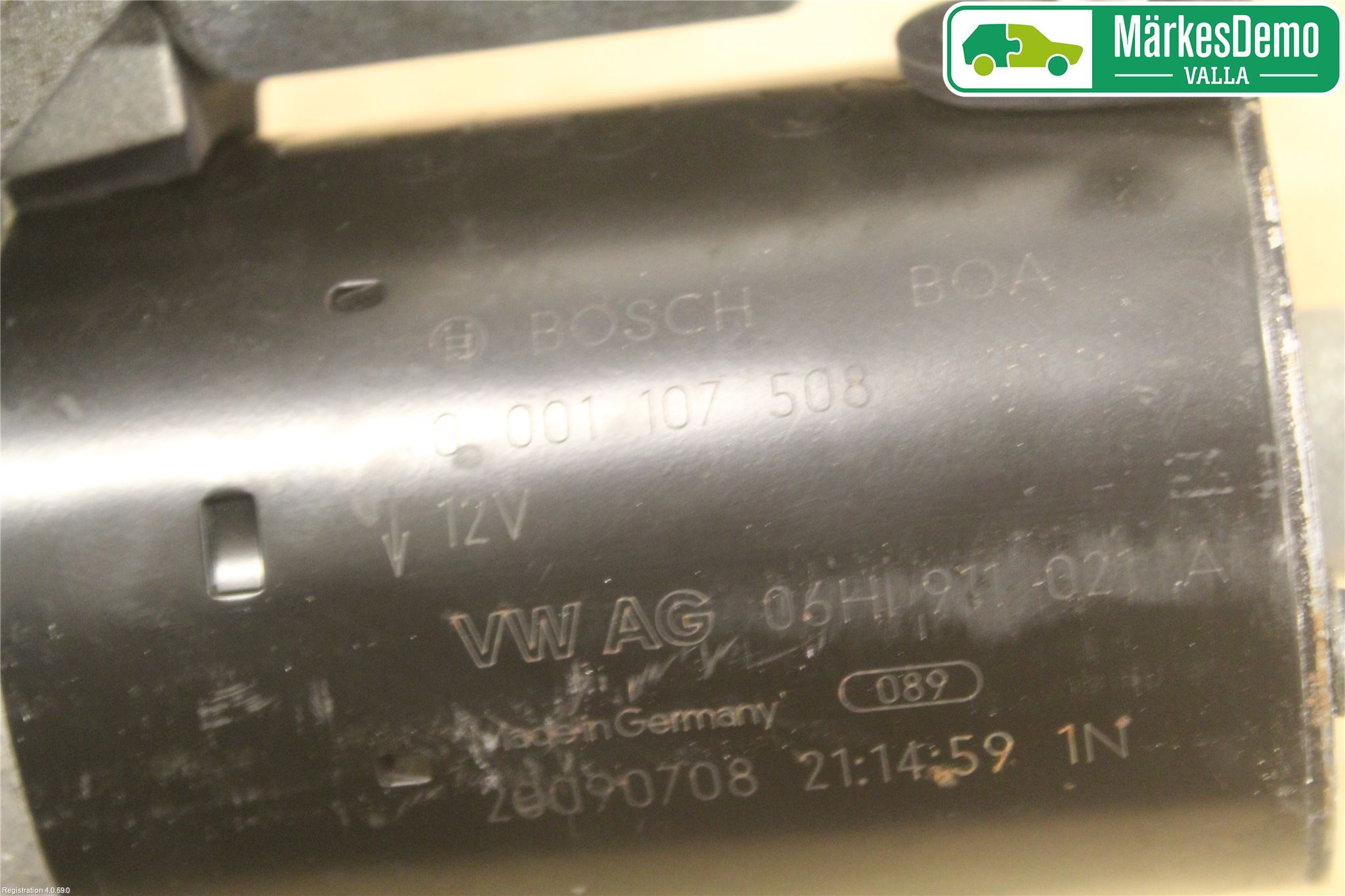 Audi A4/S4 08-11 Startmotor