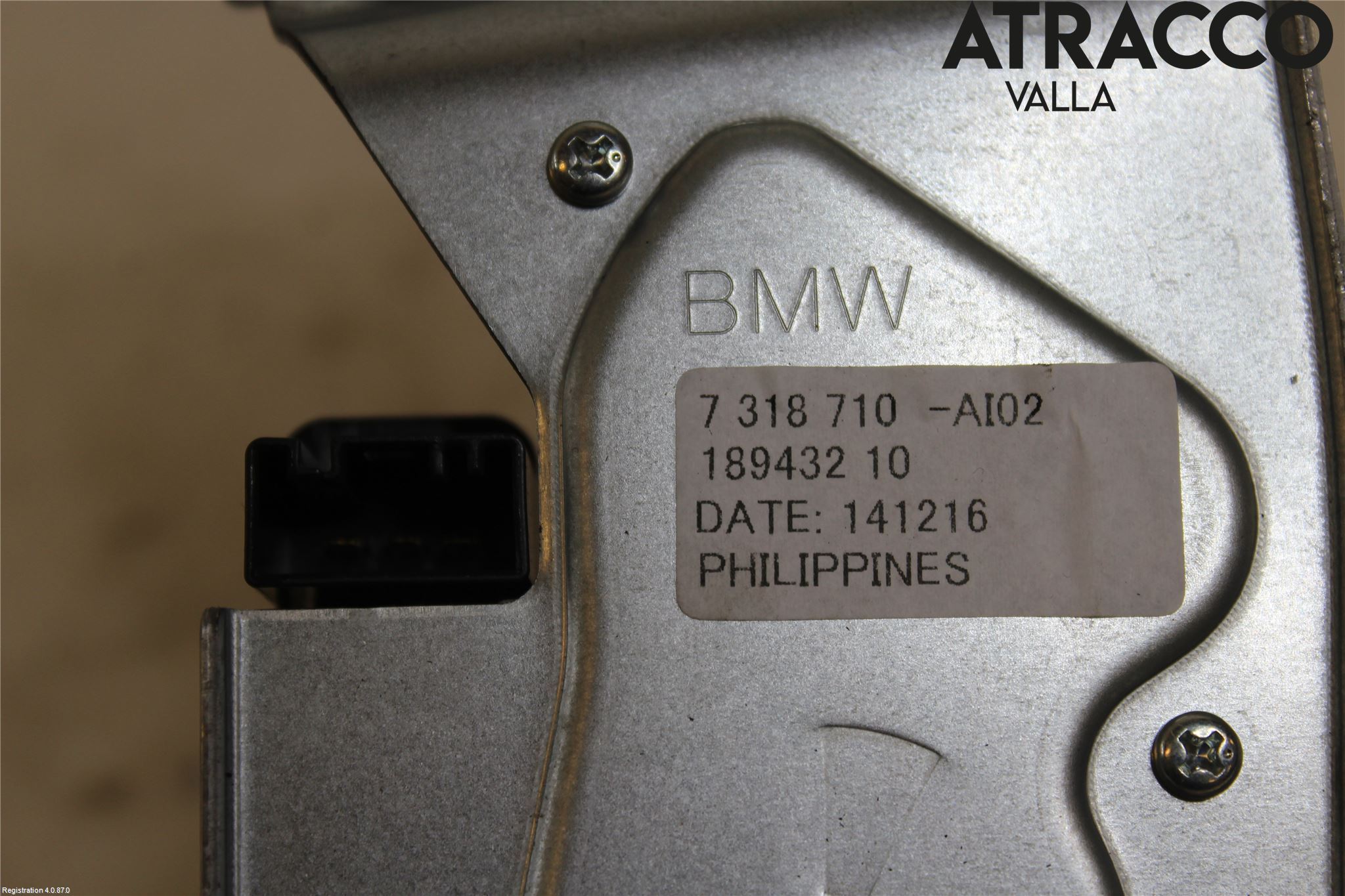 BMW X5 F15 13-18 Torkarmotor Baklucka