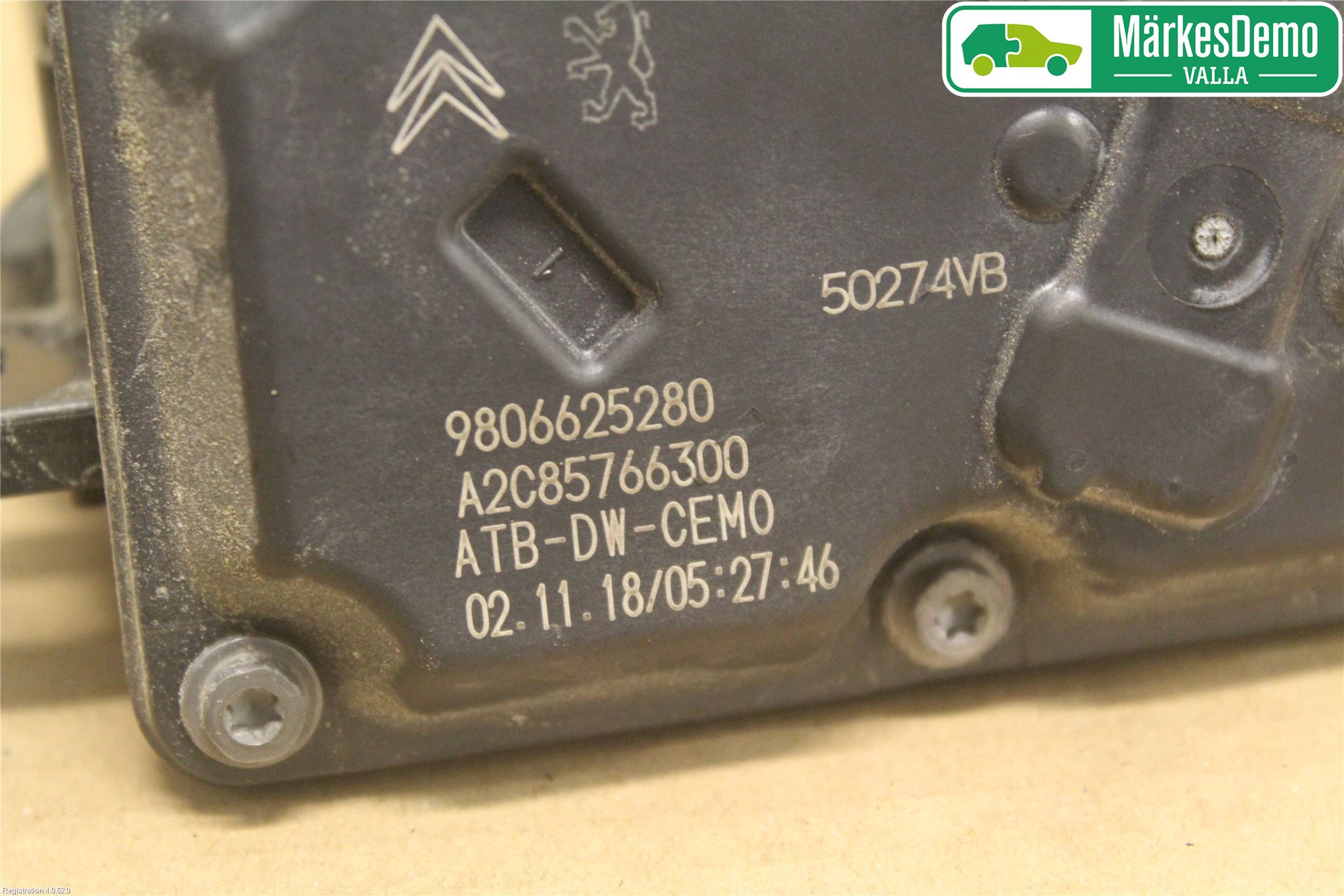 Citroen JUMPY/E-JUMPY 16- Injspjällhus