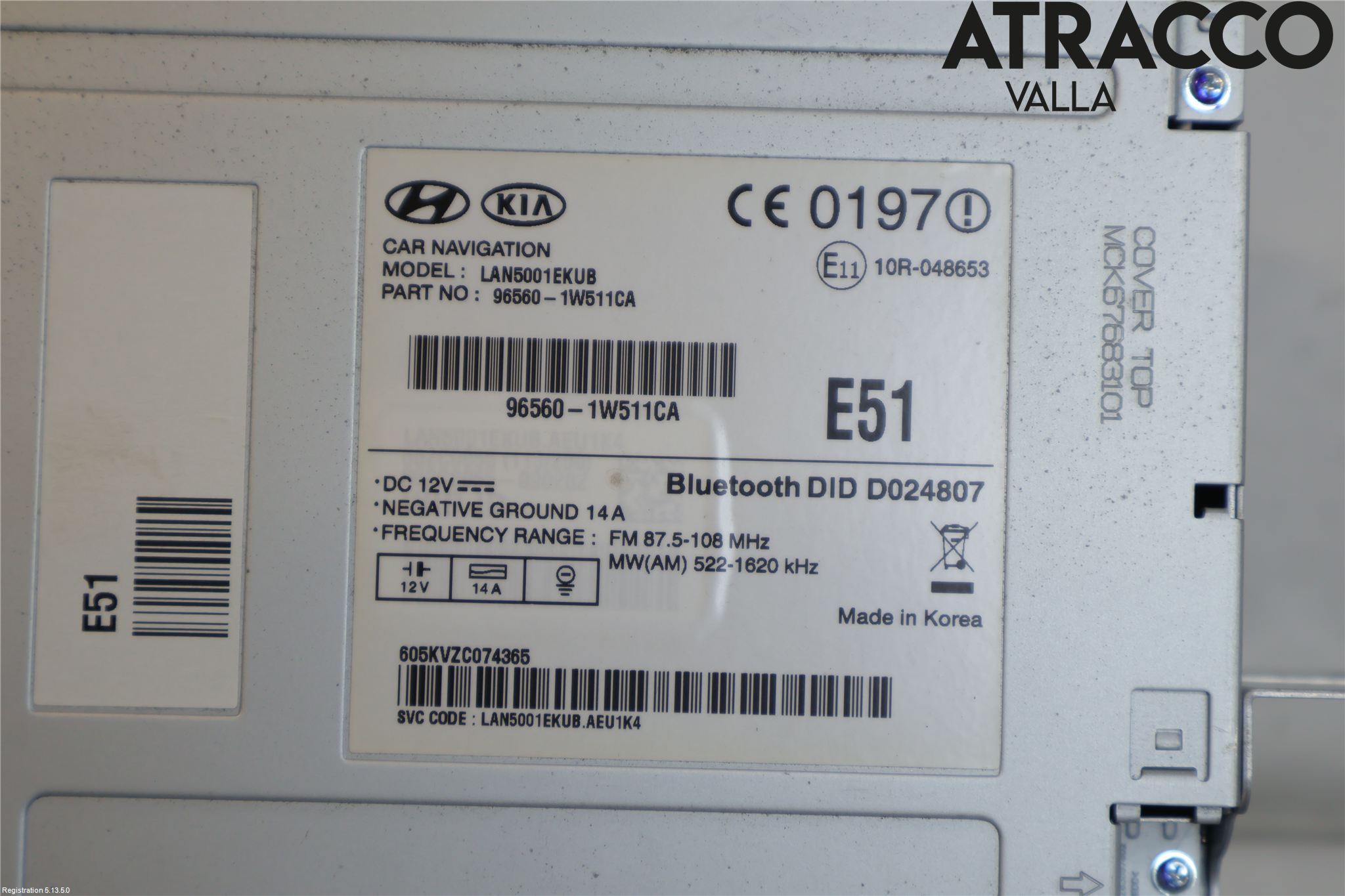 Kia RIO 12-16 Gps Navigator