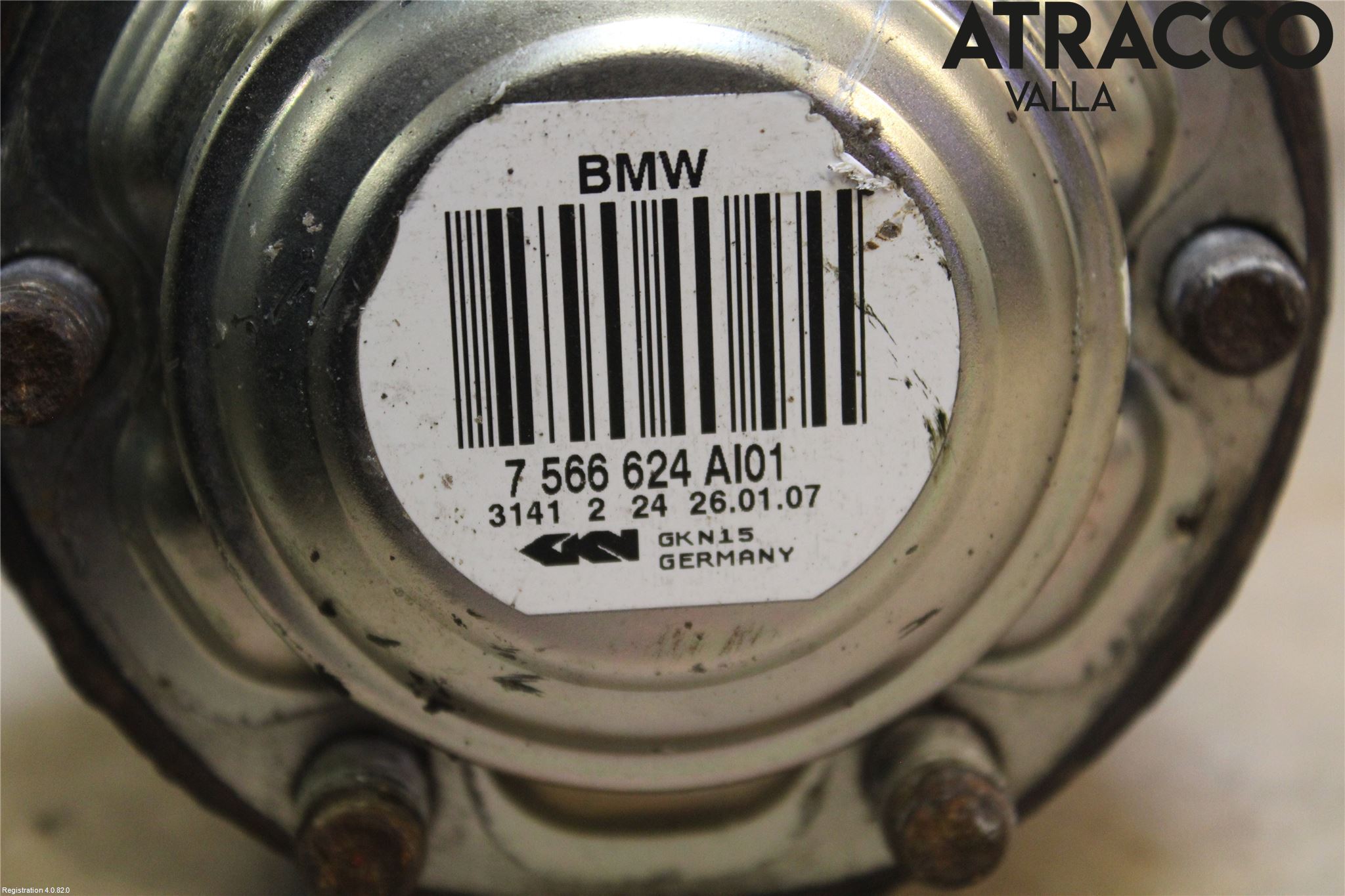 BMW 3 E90/91 SED/TOU 05-12 Drivaxel Bak Höger