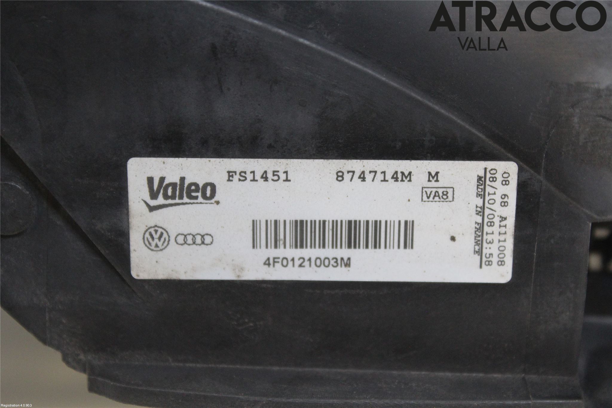 Audi A6/S6     05-11 Kylfläkt El
