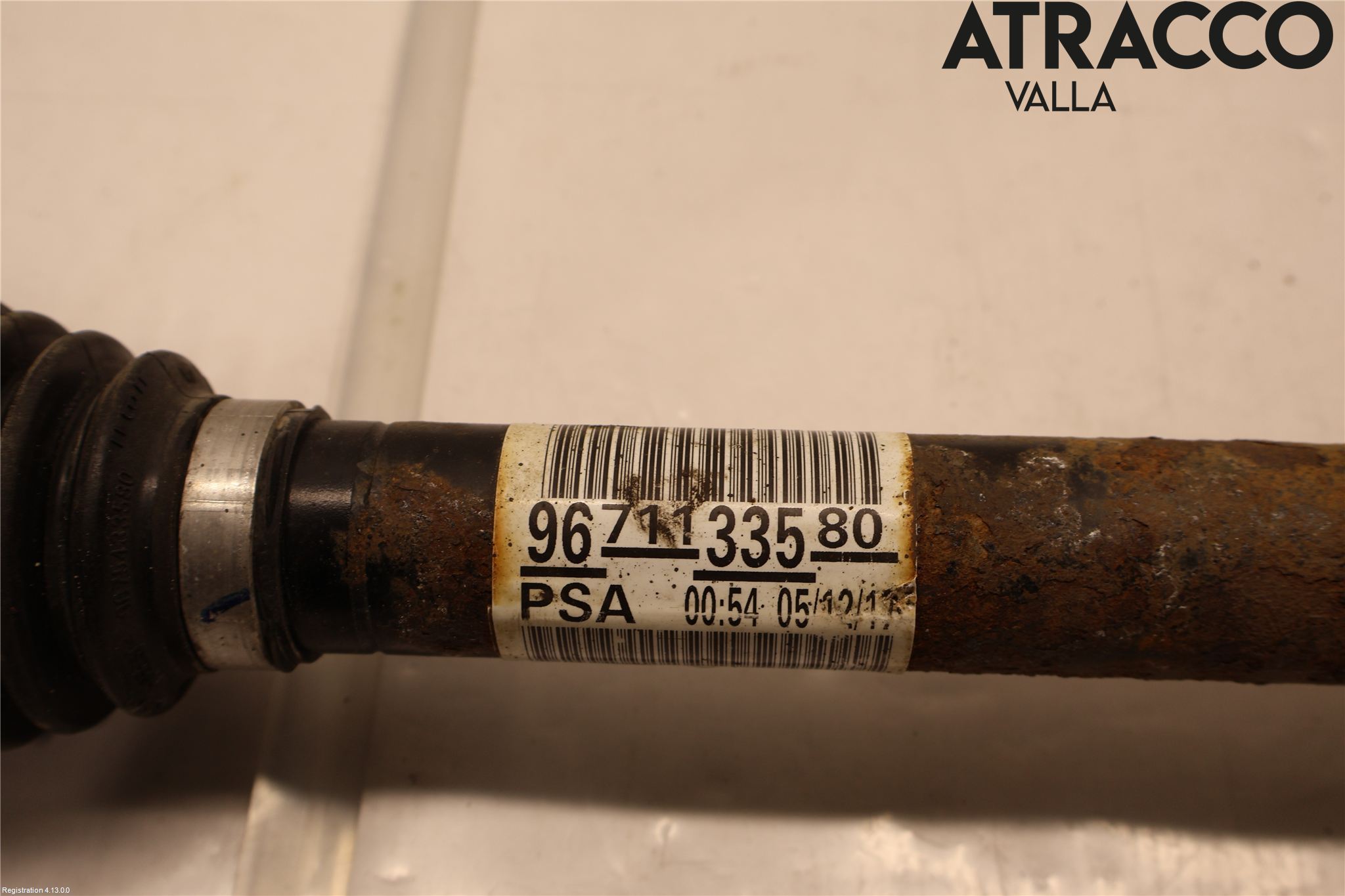 Peugeot PARTNER 16-18 Drivaxel Fram Vänster