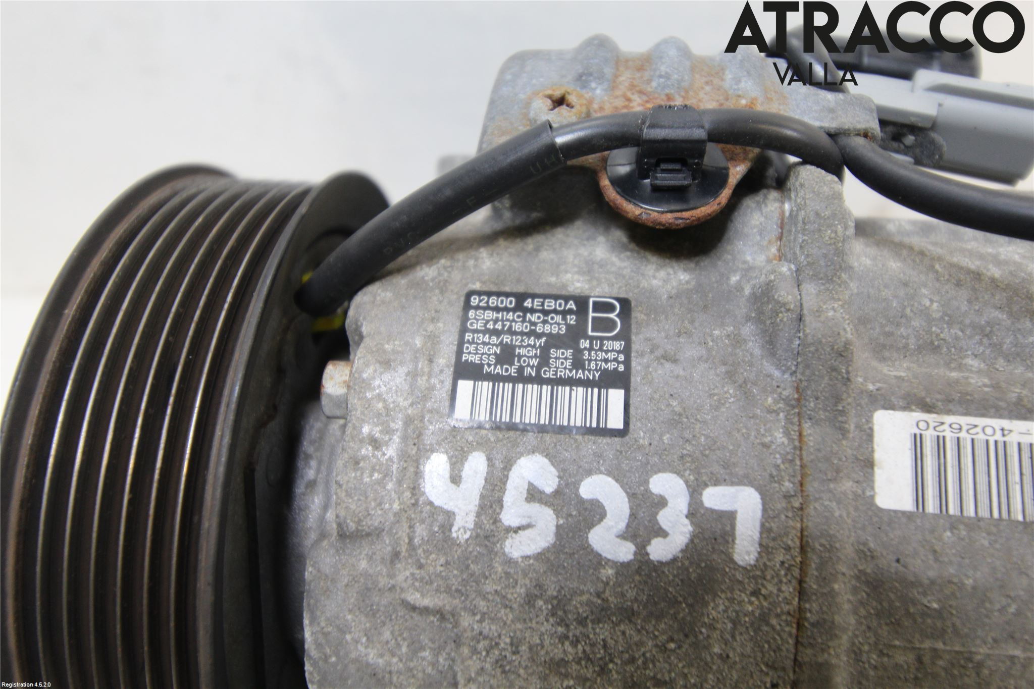 Nissan QASHQAI 14-17 Ac Kompressor