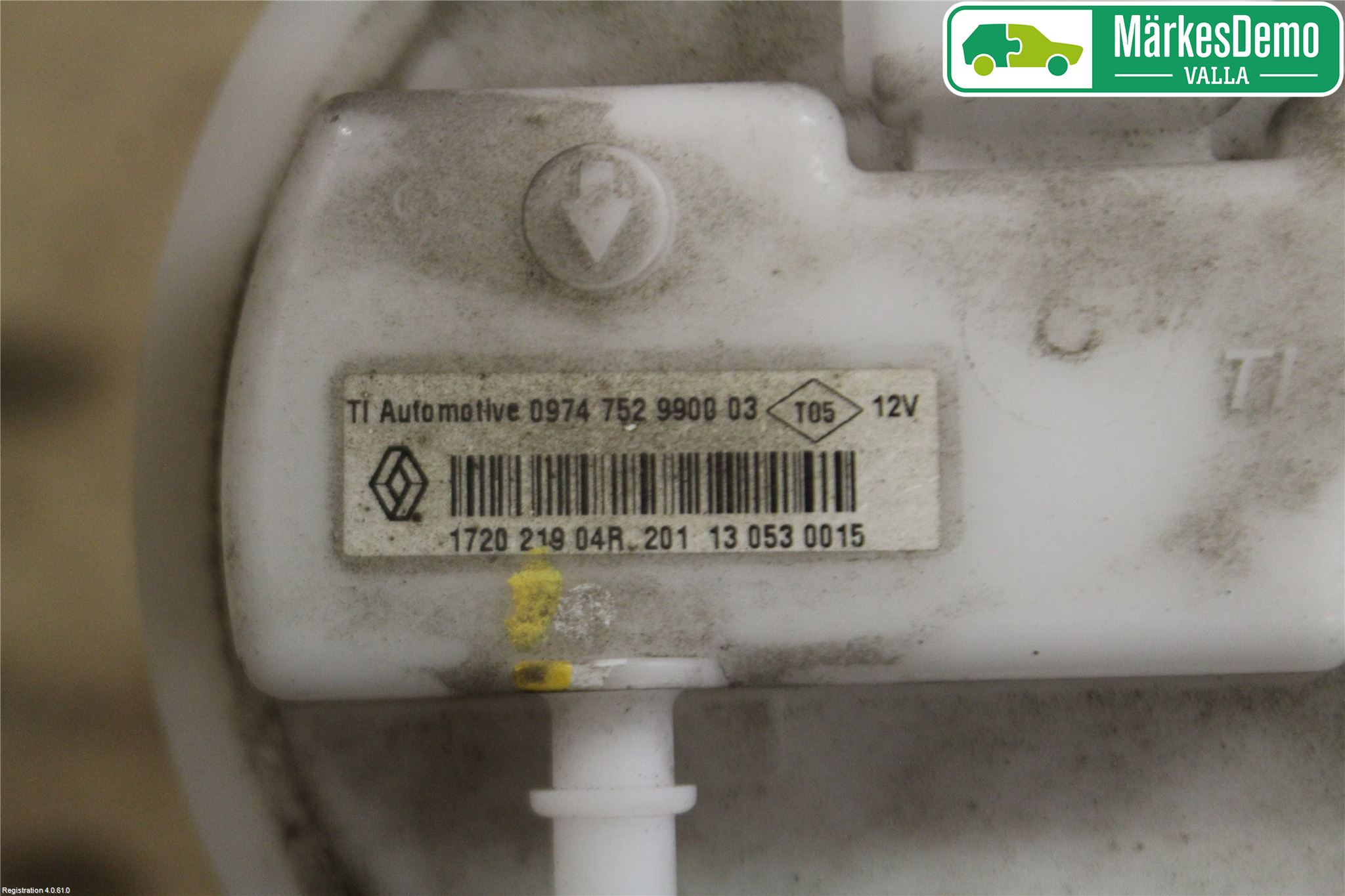 Dacia SANDERO/STEPWAY 13-20 Bränslepump El