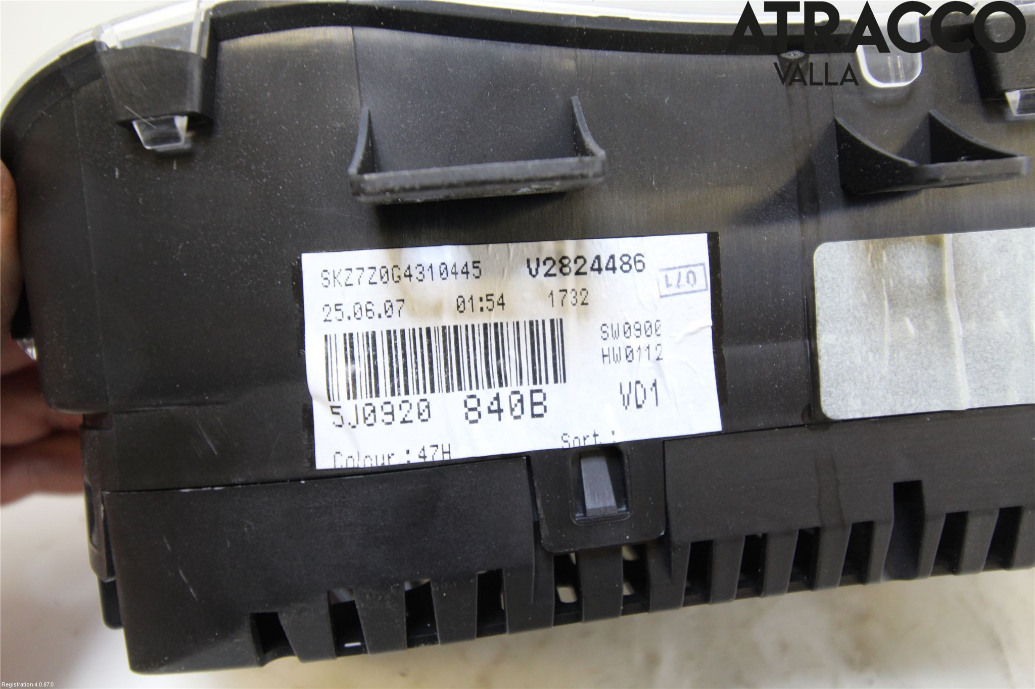 Skoda FABIA 07-14 Instrument Komb