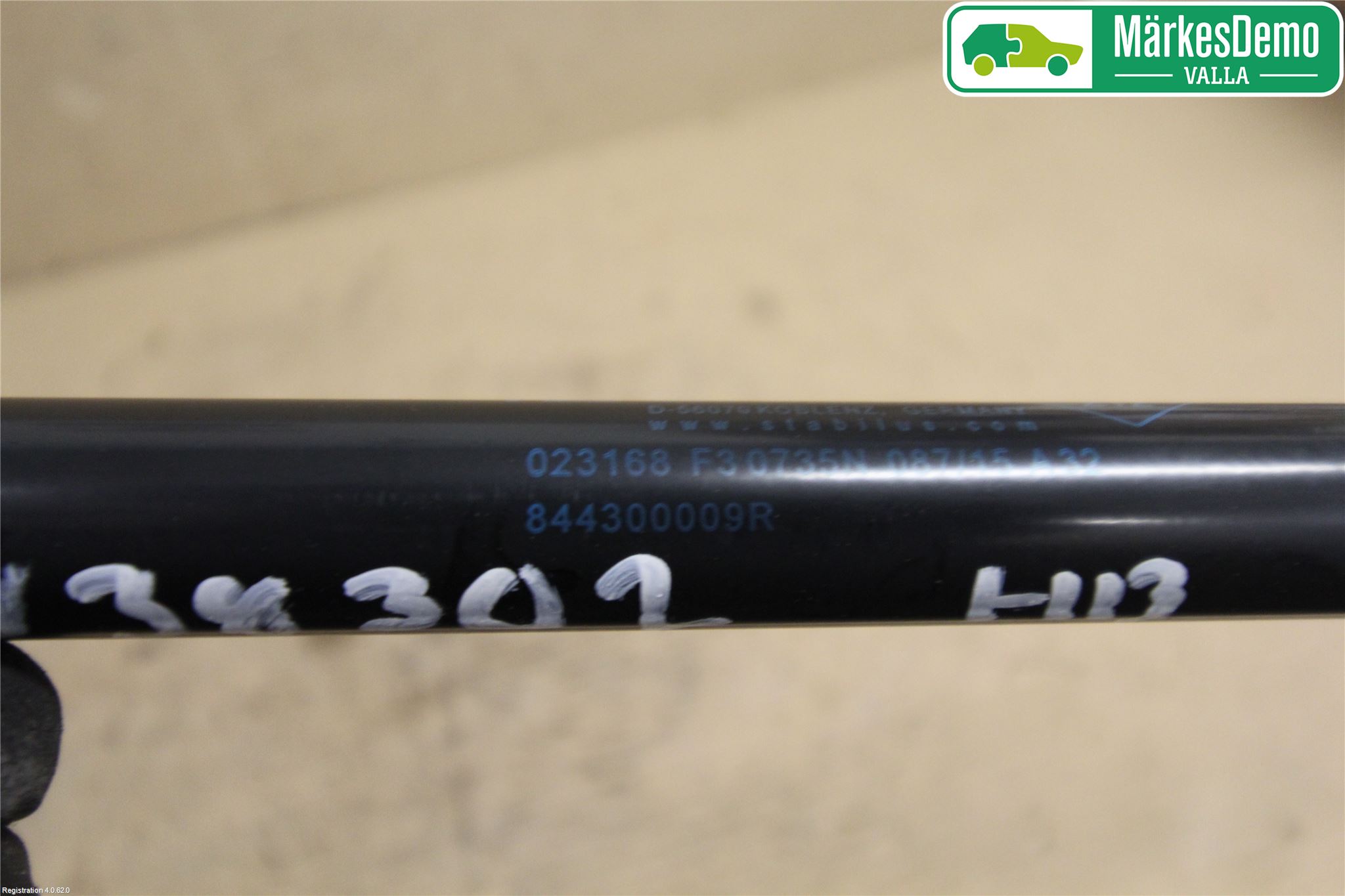 Renault MEGANE IV 16-23 Gasfjäder Baklucka