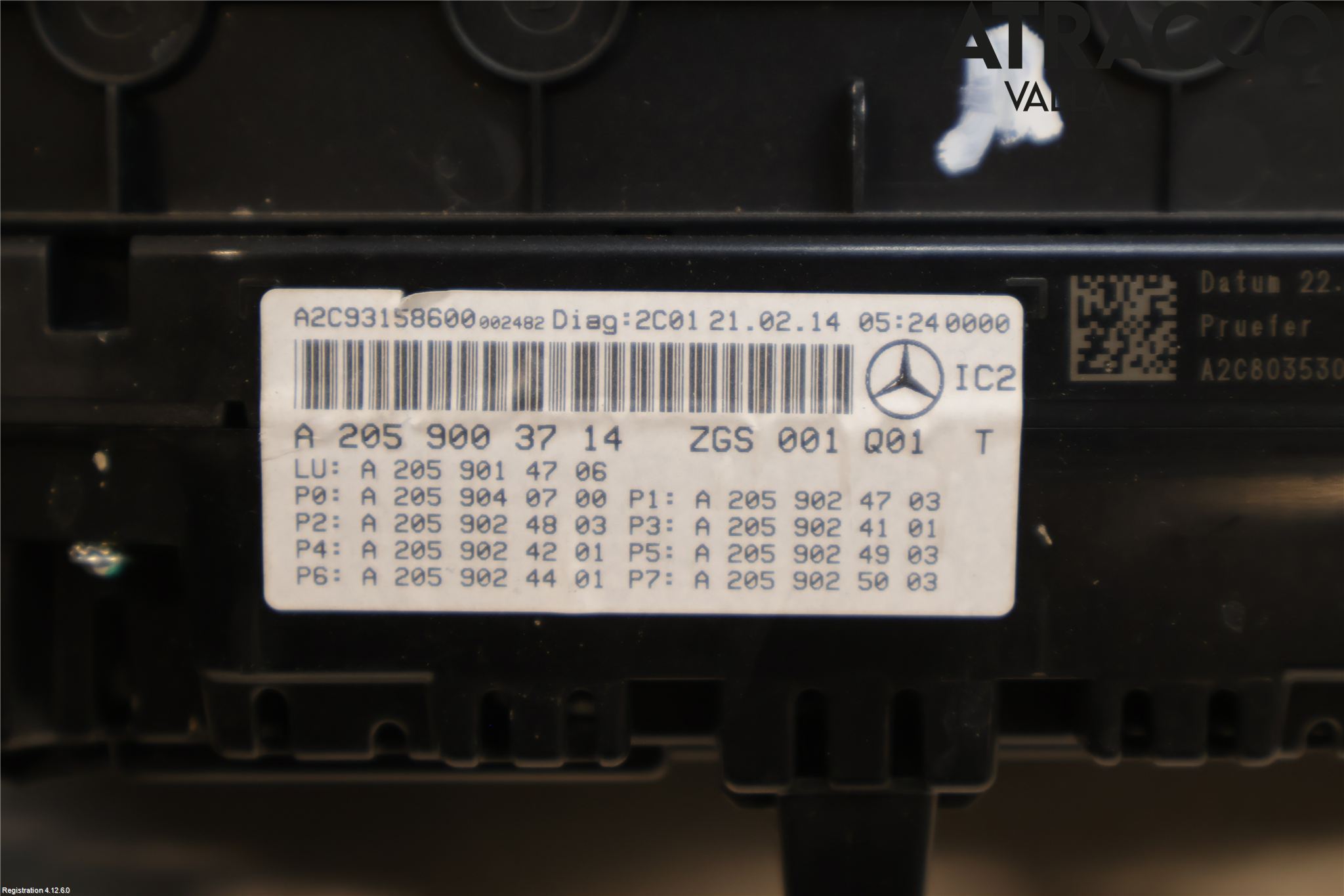 Mercedes-Benz MB C-KLASS (W205) 14-21 Instrument Komb