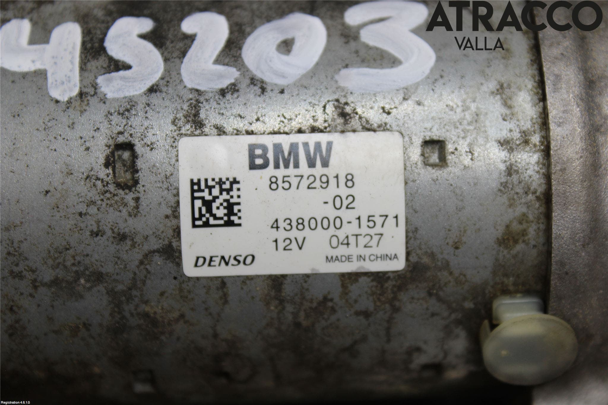 BMW 1 F20/F21 11-19 Startmotor Diesel