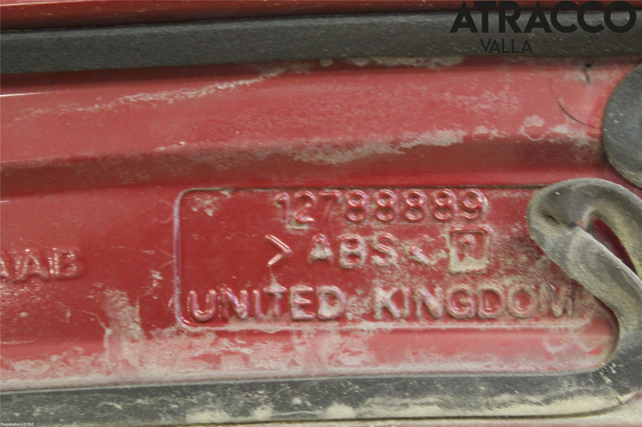 Saab 9-3 VER 2 Spoiler Baklucka