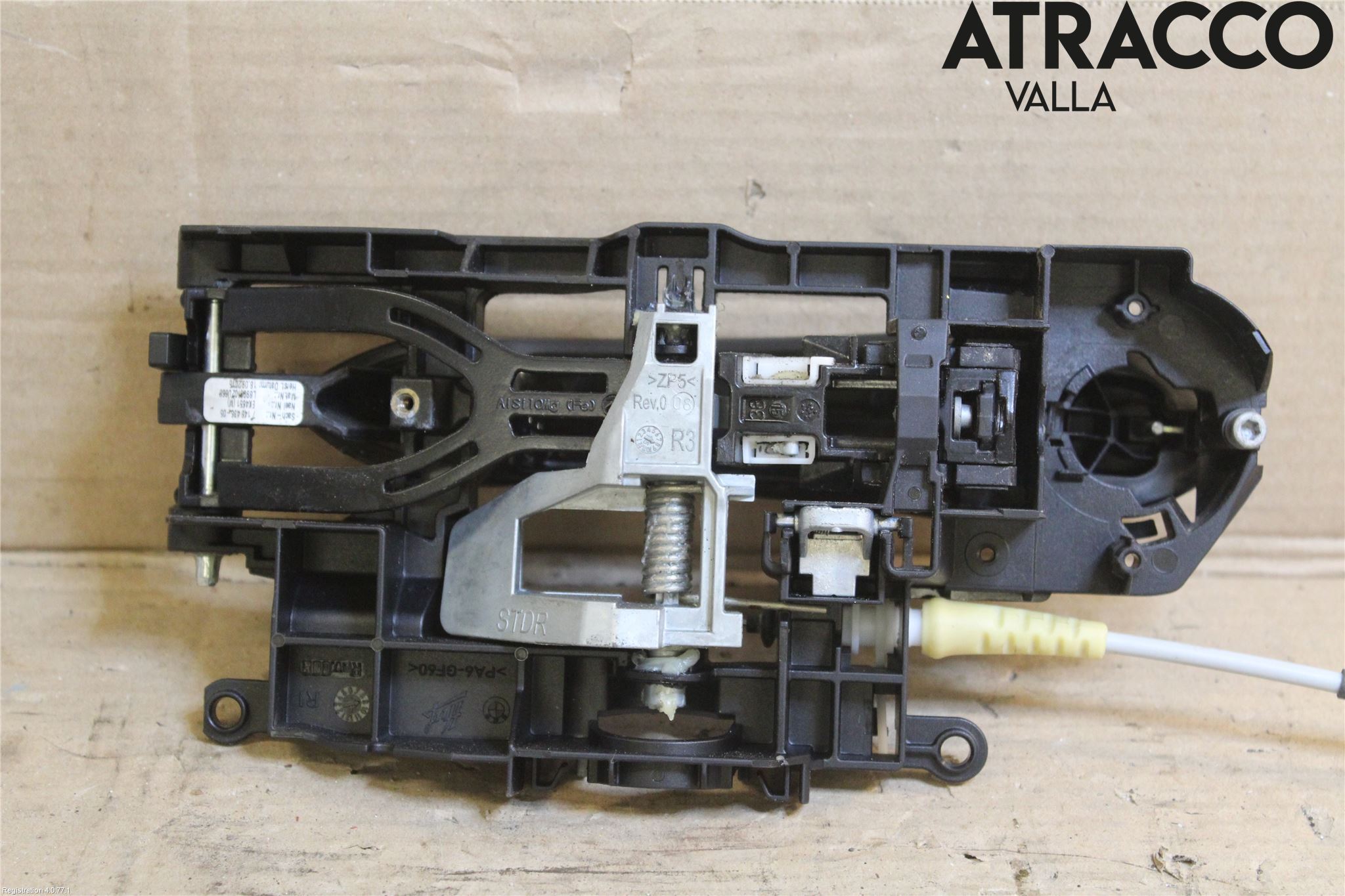 BMW 5 F10/F11/F18 09-17 Dörrhandtag Yttre Hö