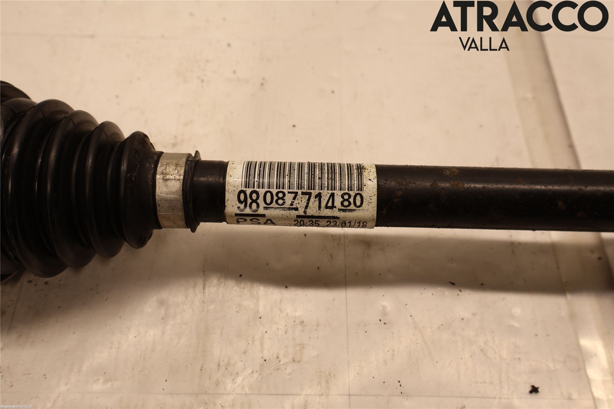 Citroen C4 GRAND PICASSO 14-18 Drivaxel Fram Vänster