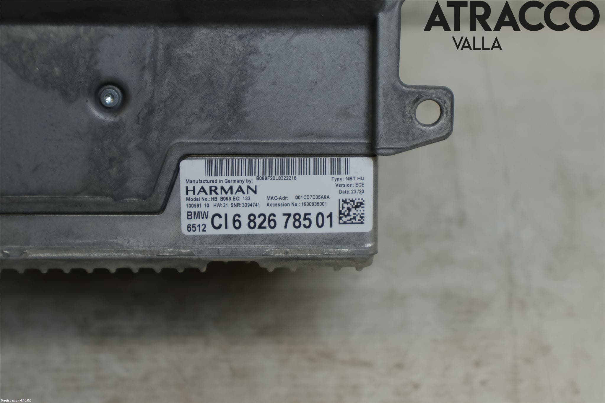 BMW 5 F10/F11/F18 09-17 Cd Radio - Multimediapanel