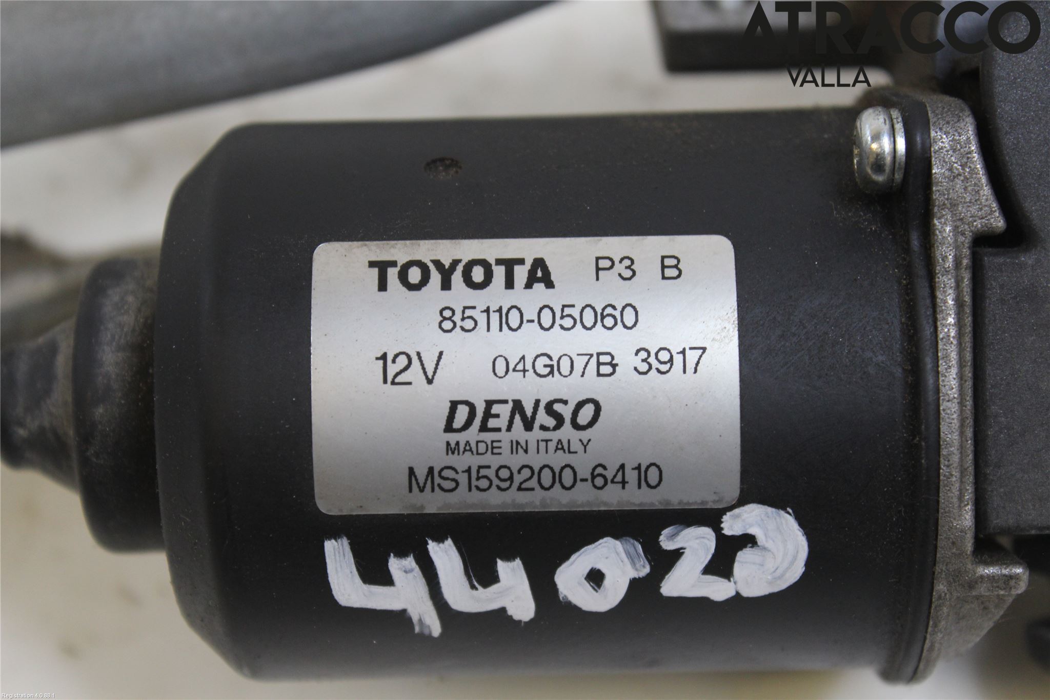 Toyota AVENSIS 03-06 Torkarmotor Vindruta