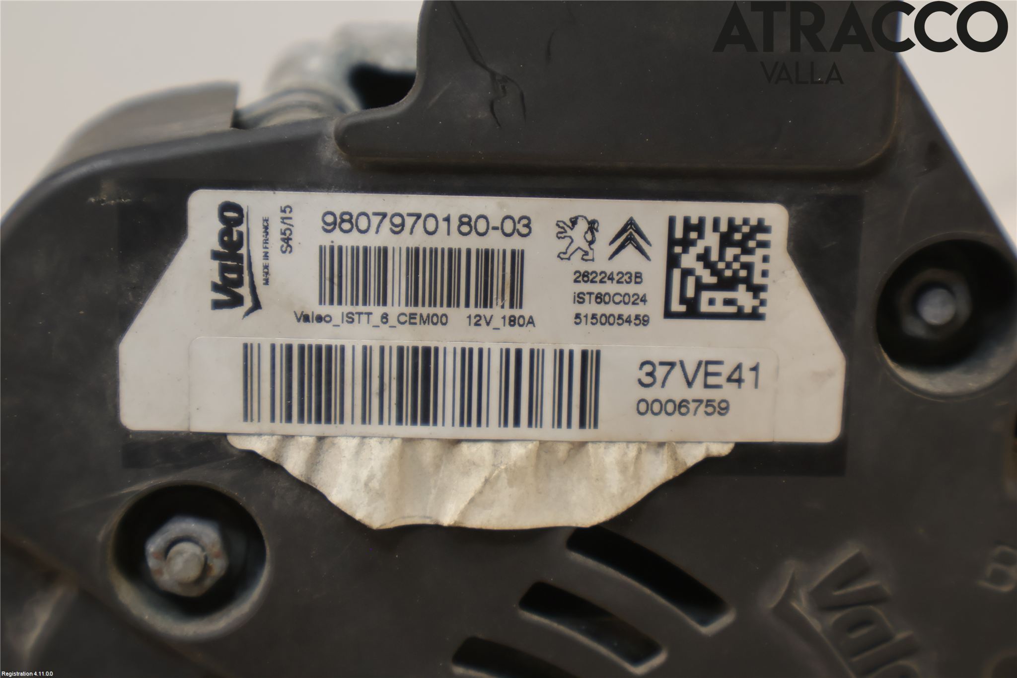 Peugeot 308 14-21 Generator