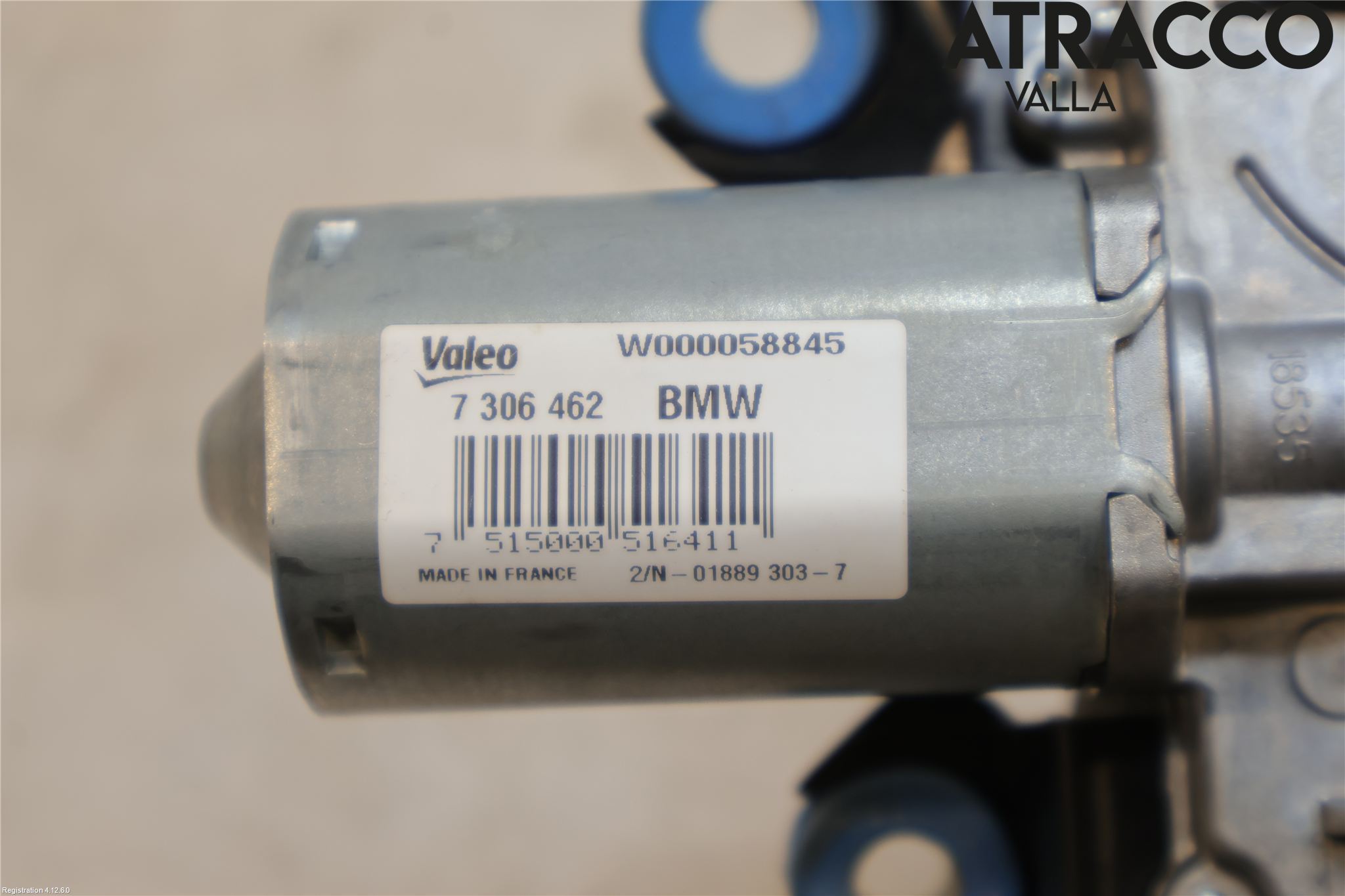 BMW i3 I01 13-22 Torkarmotor Baklucka