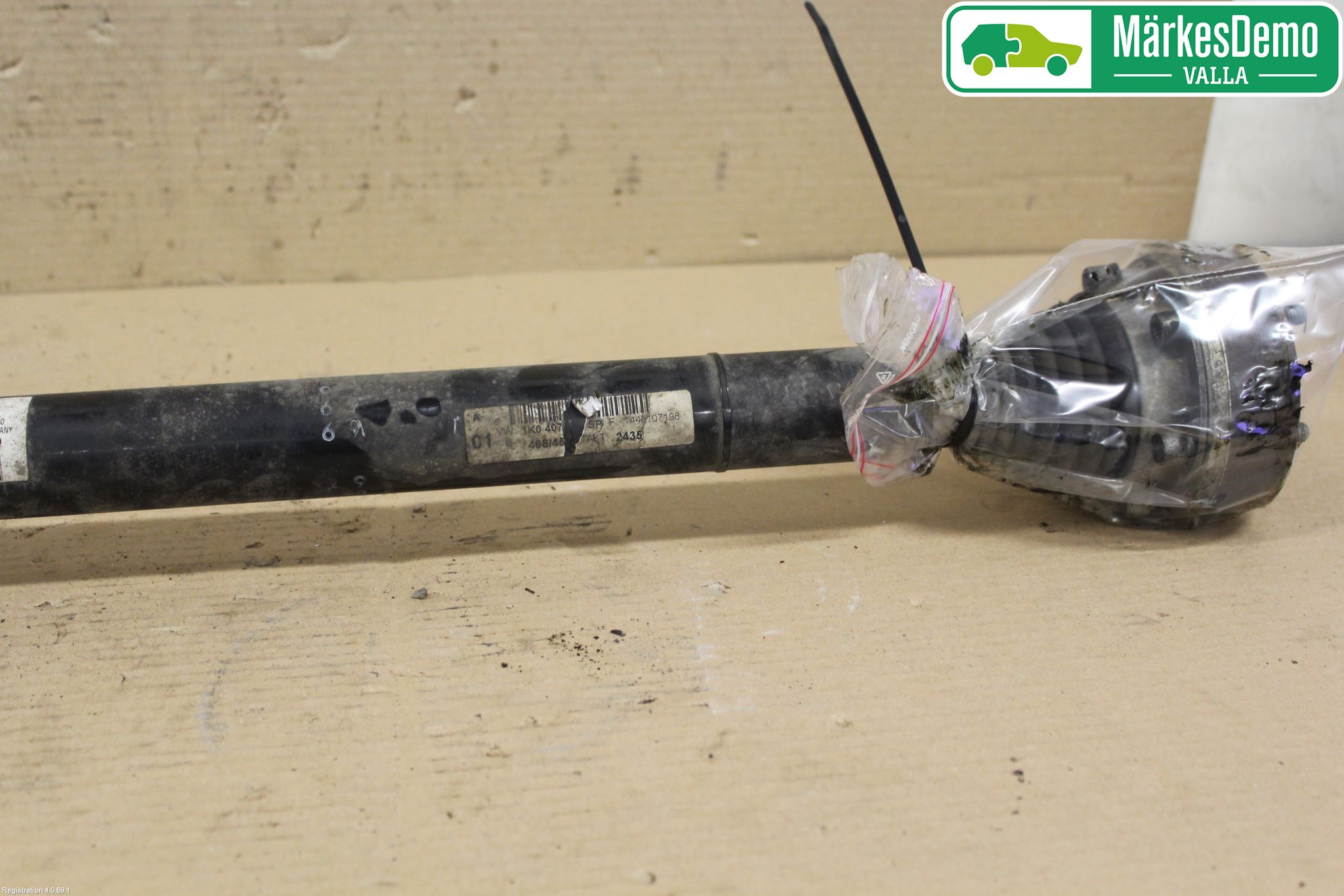Volkswagen VW GOLF / E-GOLF VII 13-20 Drivaxel Fram Höger