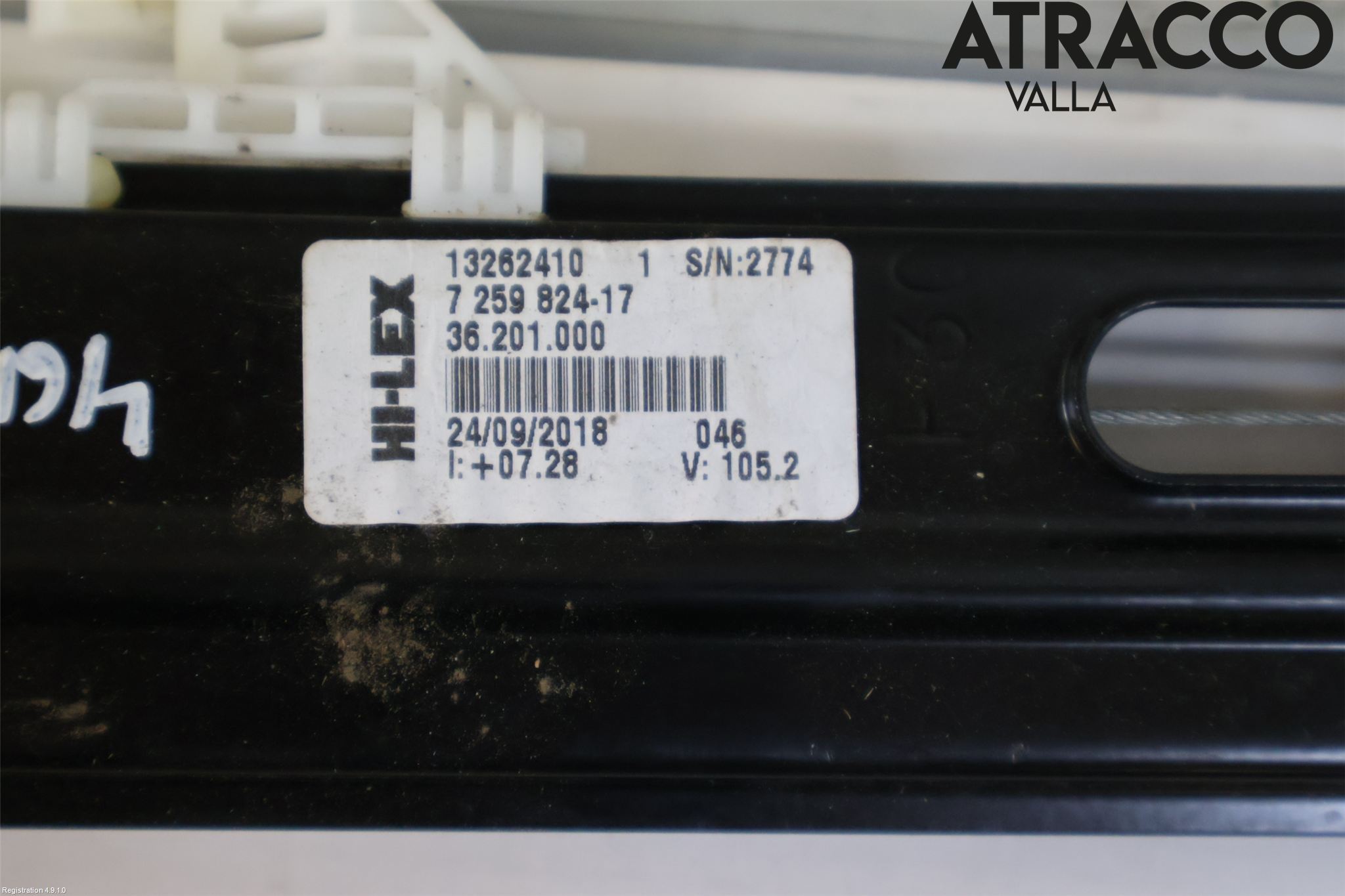 BMW 3 F30/F31/F80 12-19 Fönsterhiss El Kompl