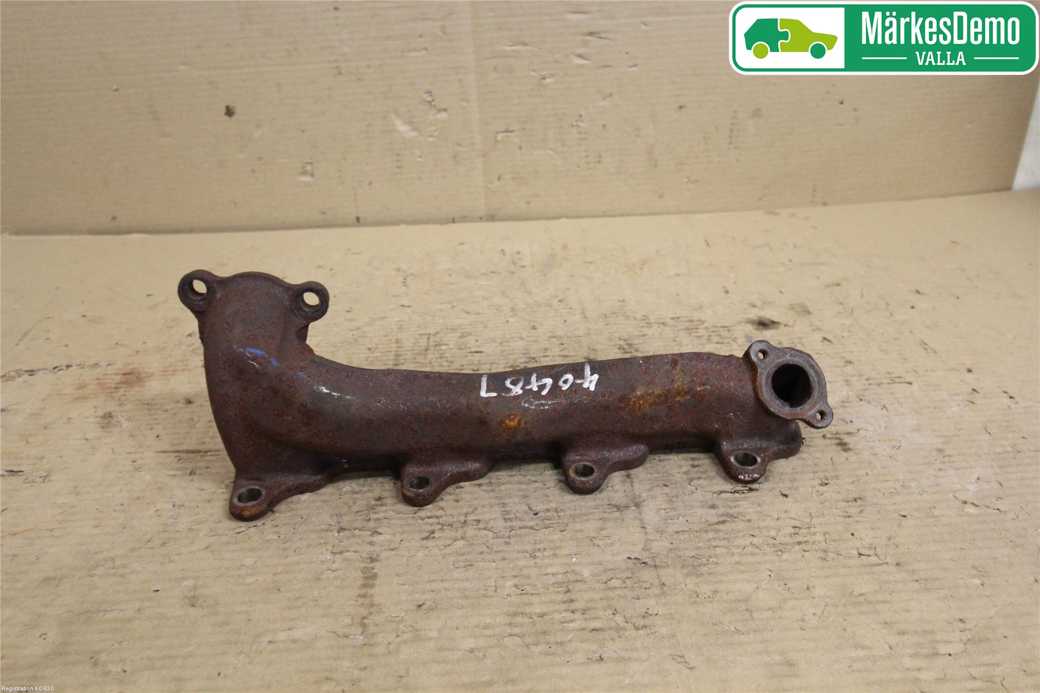 Toyota AURIS 07-09 Grenrör Avgas