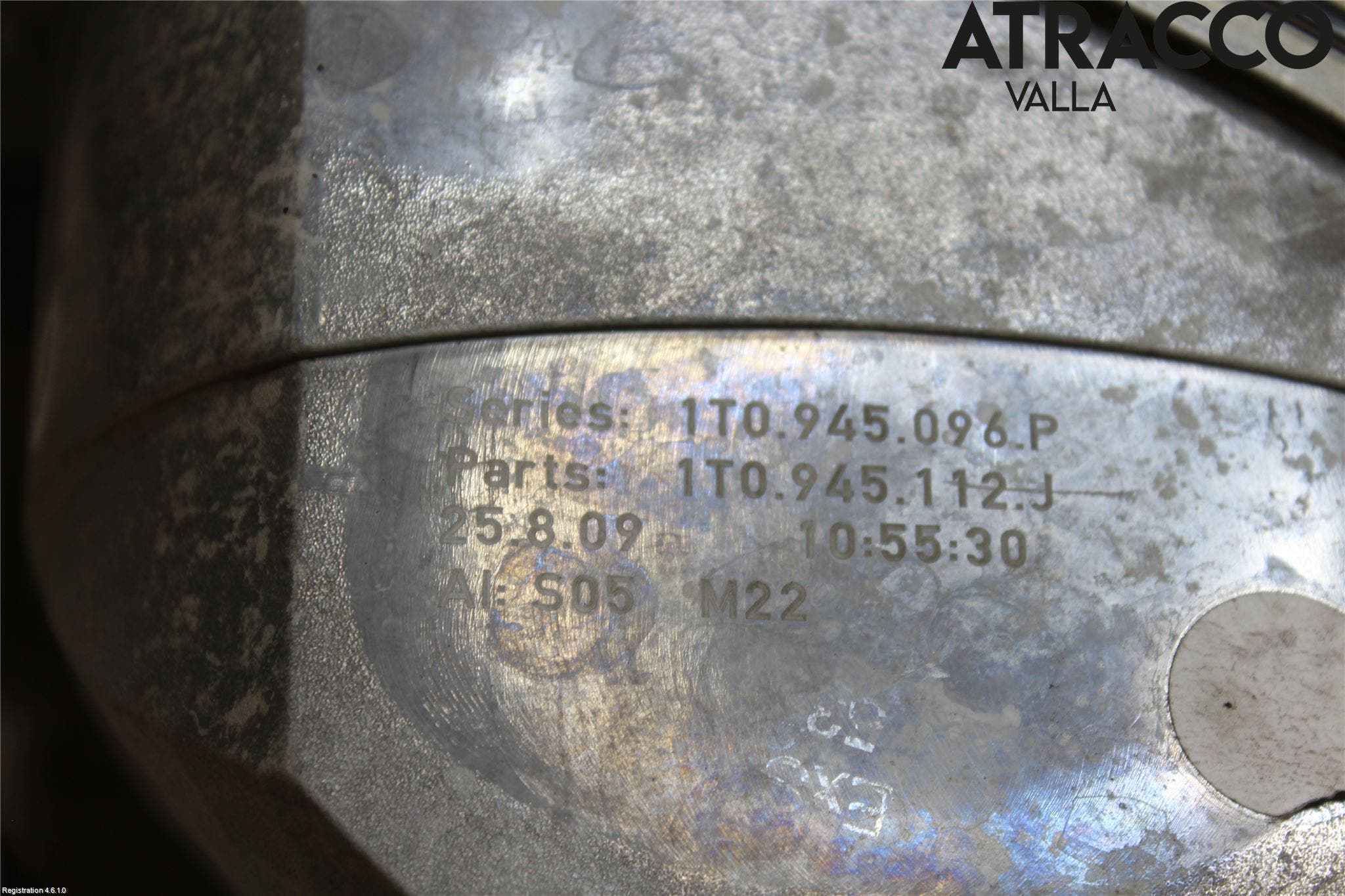 Volkswagen VW TOURAN 03-10 Bakljus Höger