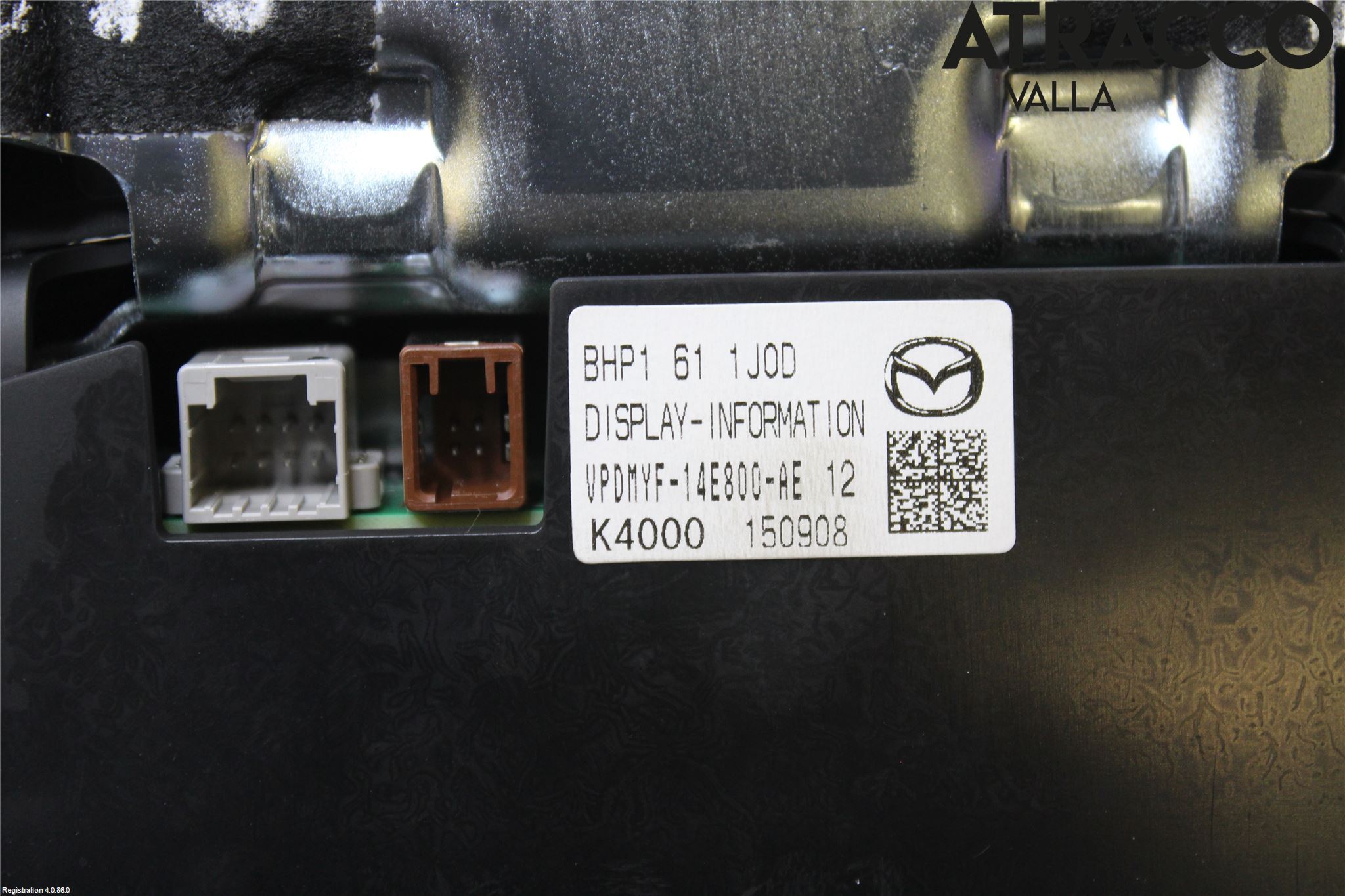 Mazda 3 III 14-19 Multifunktionsdisplay