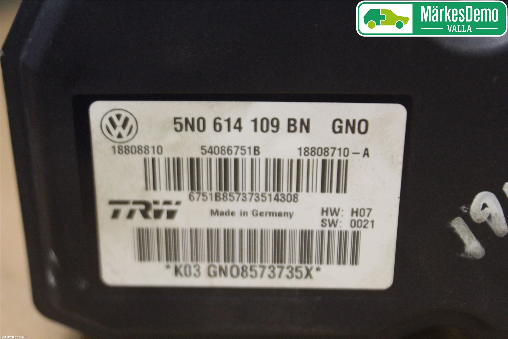 Volkswagen VW TIGUAN 07-16 Abs Hydraulaggregat