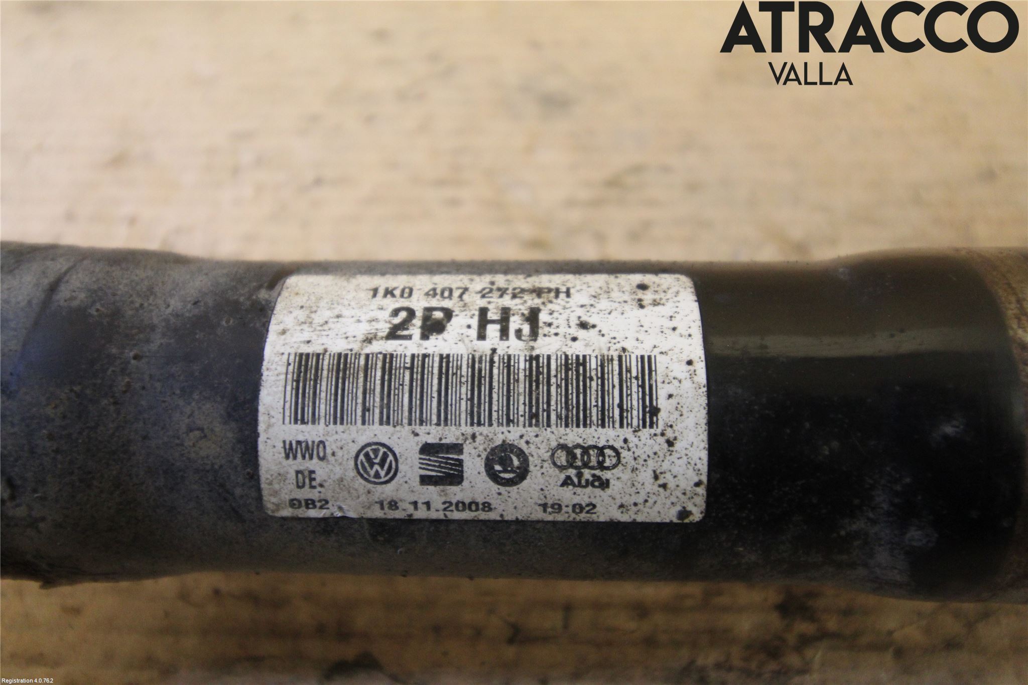 Volkswagen VW GOLF VI 09-13 Drivaxel Fram Höger