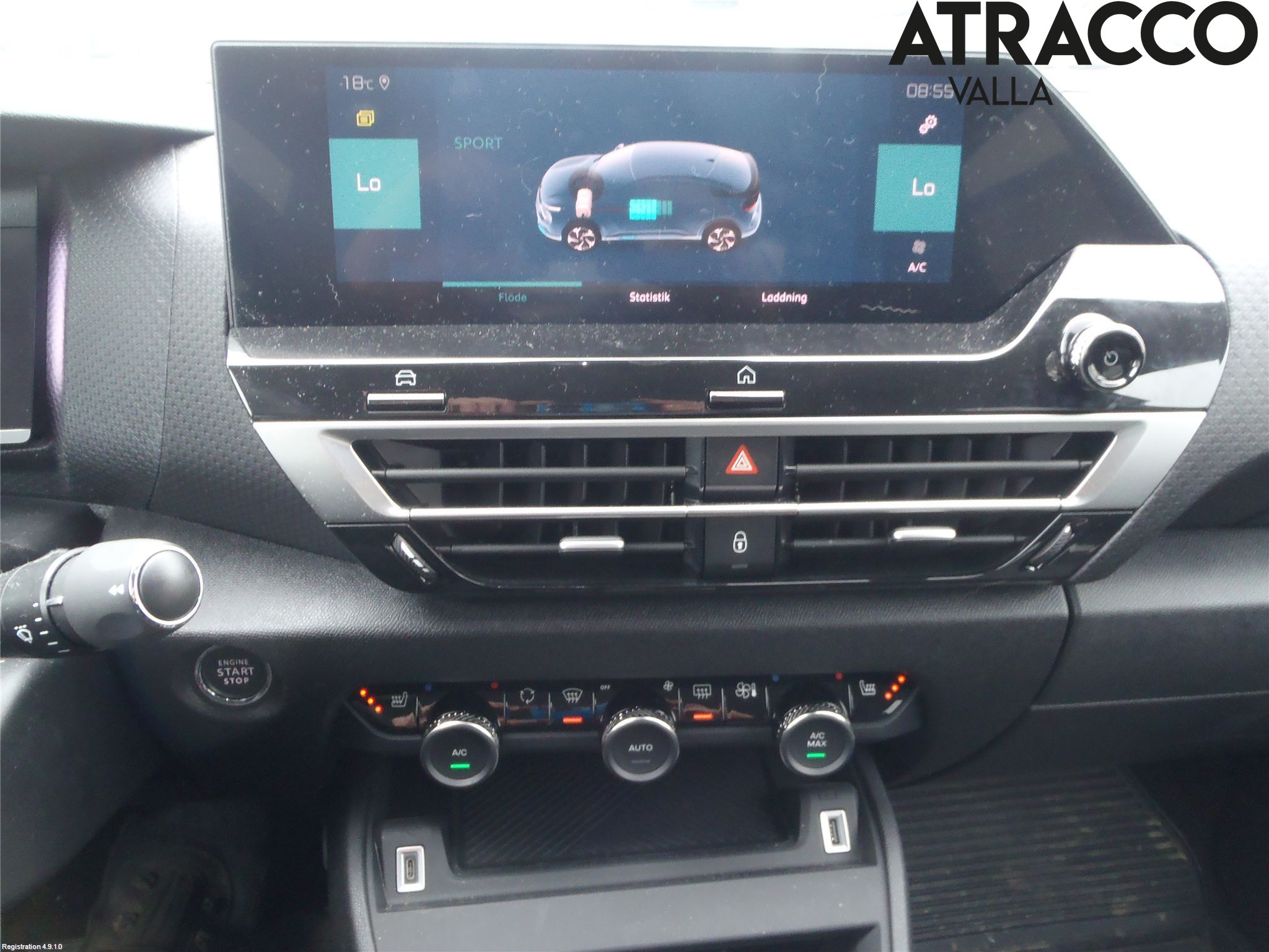Citroen C4/E-C4 C4X/E-C4X III 21- Multifunktionsdisplay
