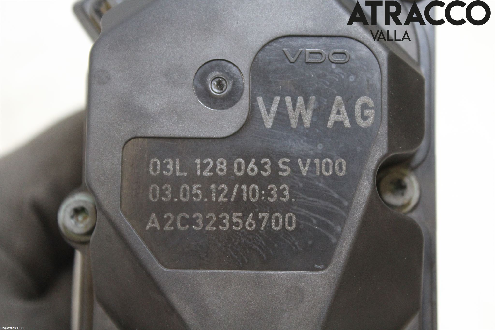 Volkswagen VW TRANSP/CARAVELLE (T5) 04-15 Injspjällhus