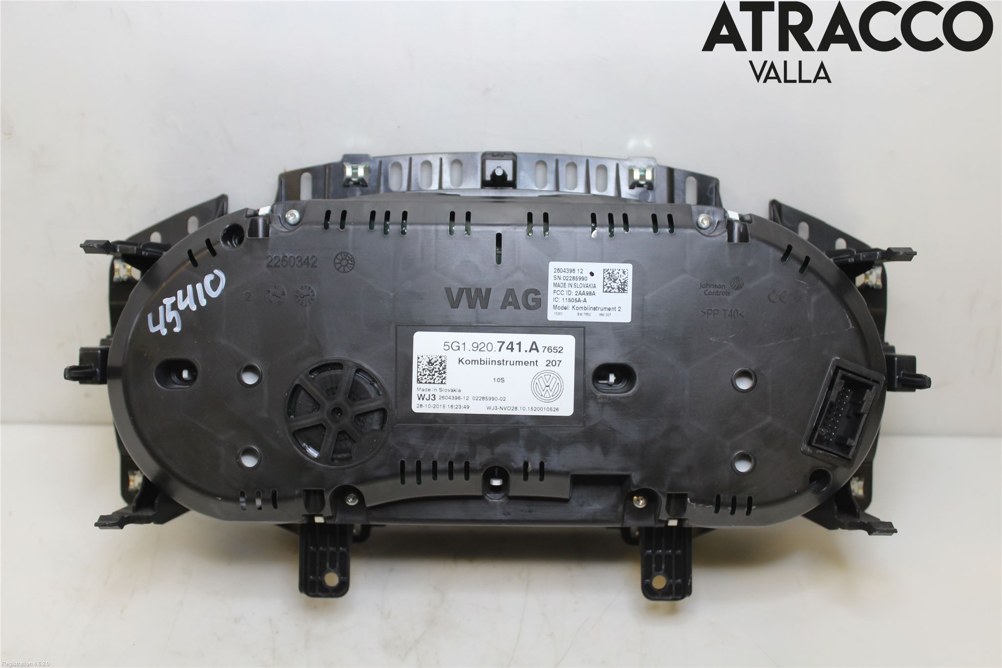 Volkswagen VW GOLF / E-GOLF VII 13-20 Instrument Komb
