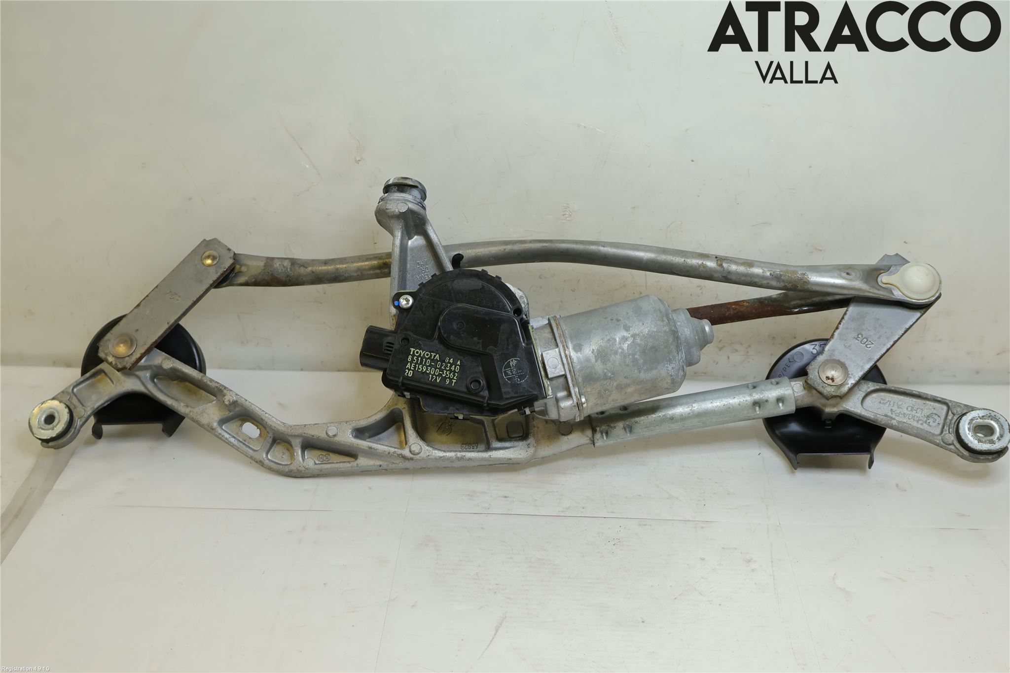 Toyota AURIS 13-19 Torkarmekanism Vindruta