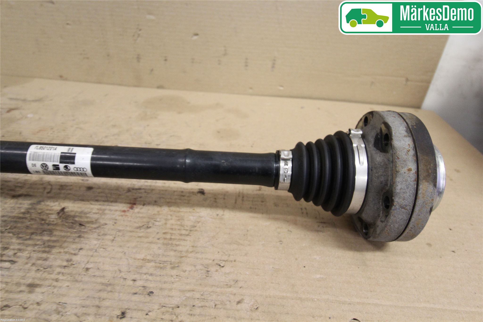 Audi Q7/SQ7 Drivaxel Bak Vä-Hö