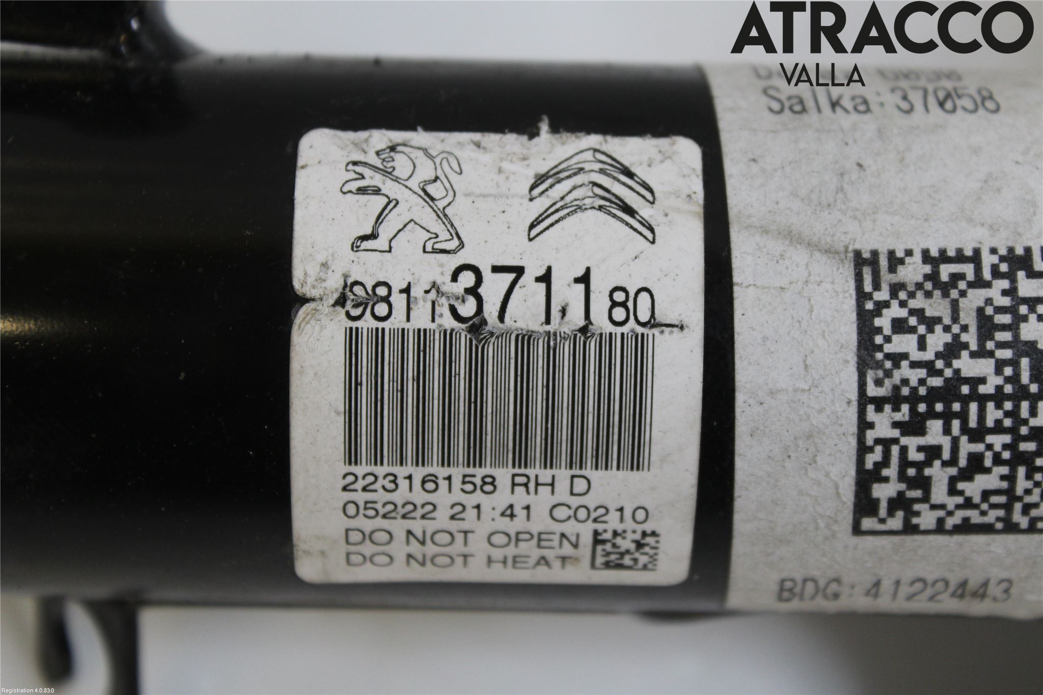 Citroen COTROEN C3 17-24 Fjäderben Fram Höger