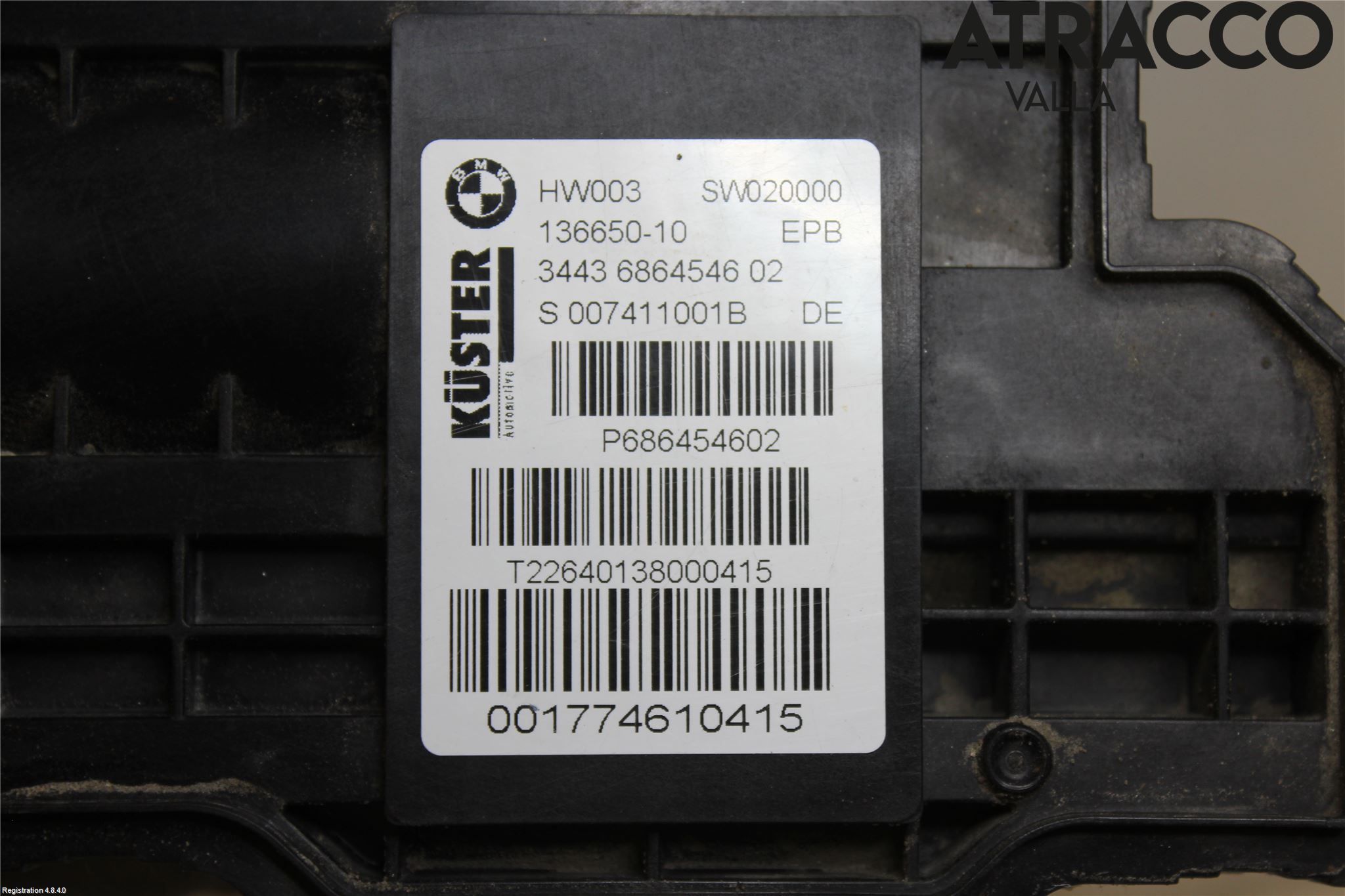 BMW X5 F15 13-18 Parkeringsbroms Elmanövrerad