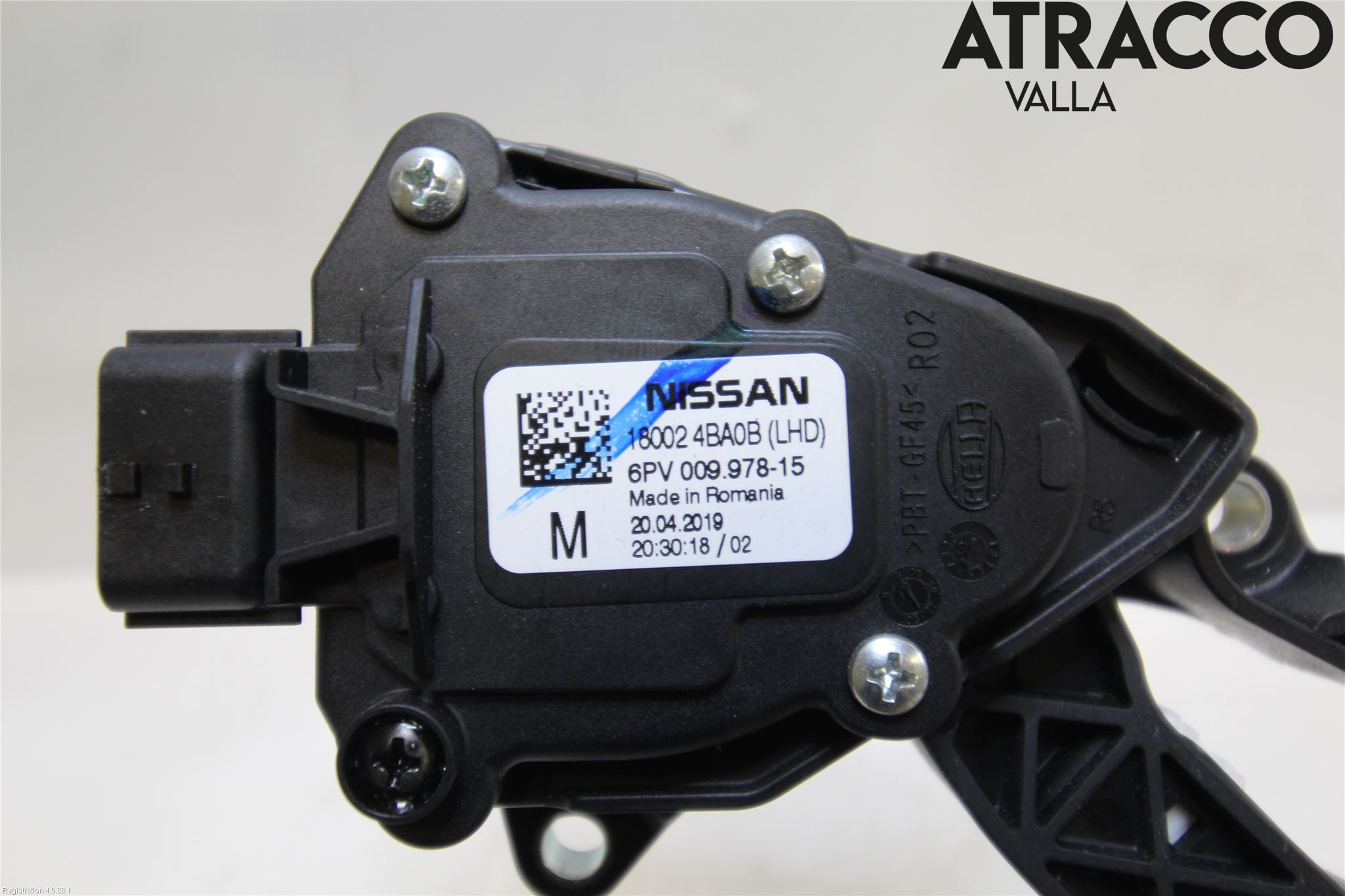 Nissan QASHQAI 17-21 Gaspedal