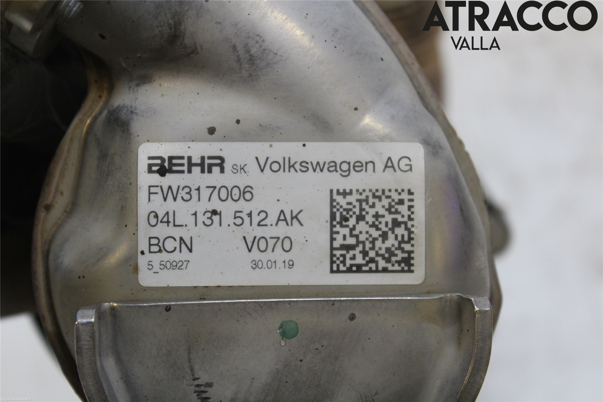 Volkswagen VW CADDY 16-20 Avgaskylare