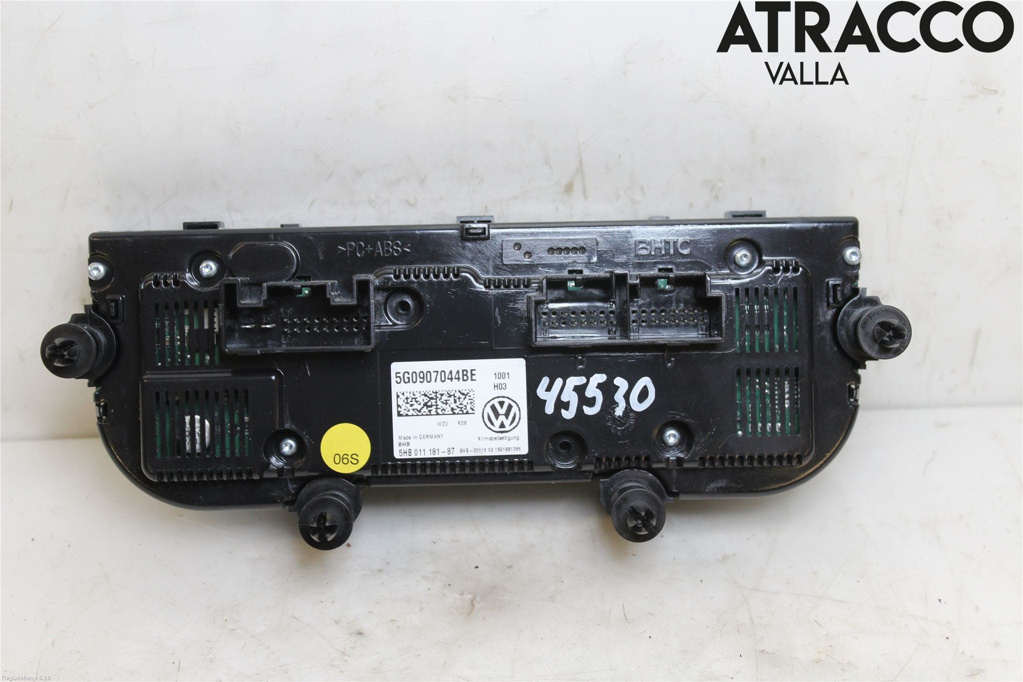 Volkswagen VW GOLF / E-GOLF VII 13-20 Ac Styrenhet Ac Manöveren