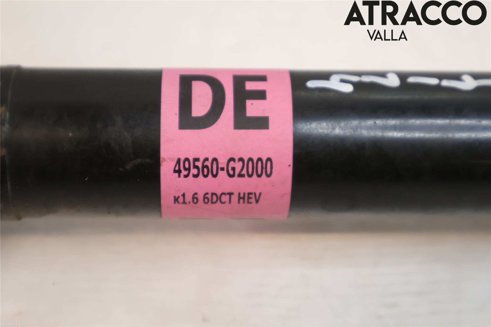 Kia NIRO (DE) 17-22 Drivaxel Fram Höger