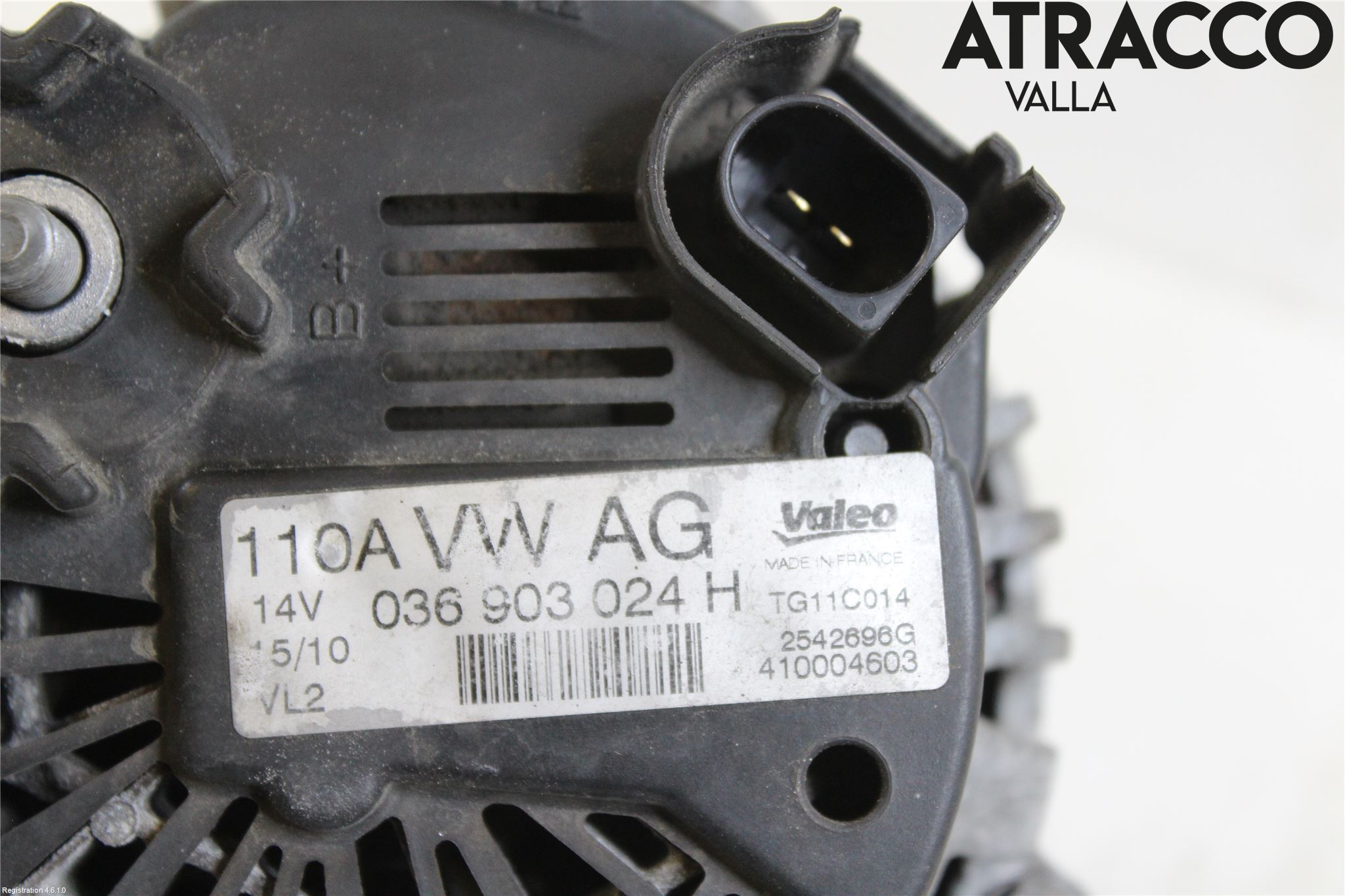 Volkswagen VW POLO 10-17 Generator