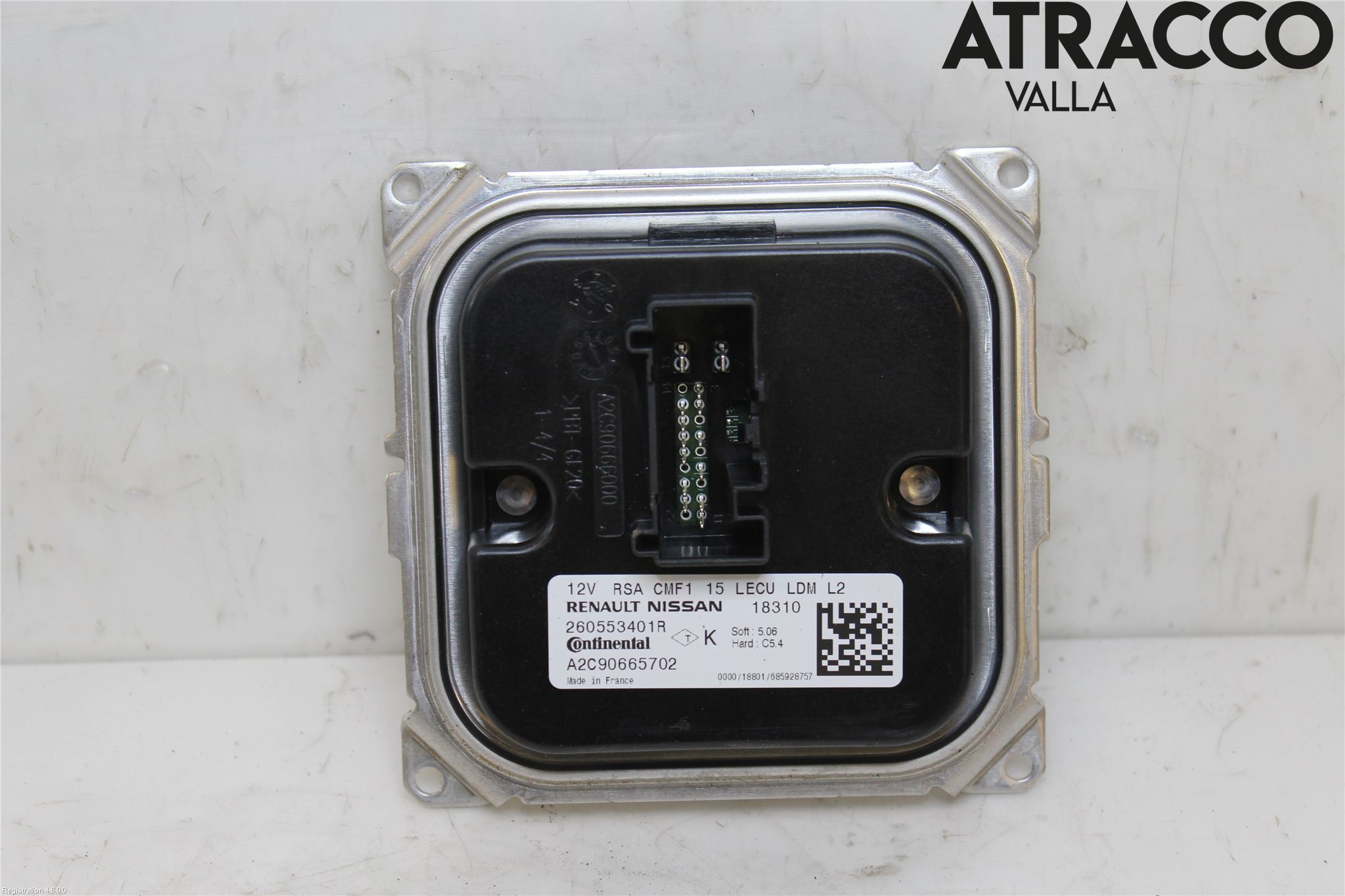 Renault CAPTUR 20-24 Styrenhet Strålkastare