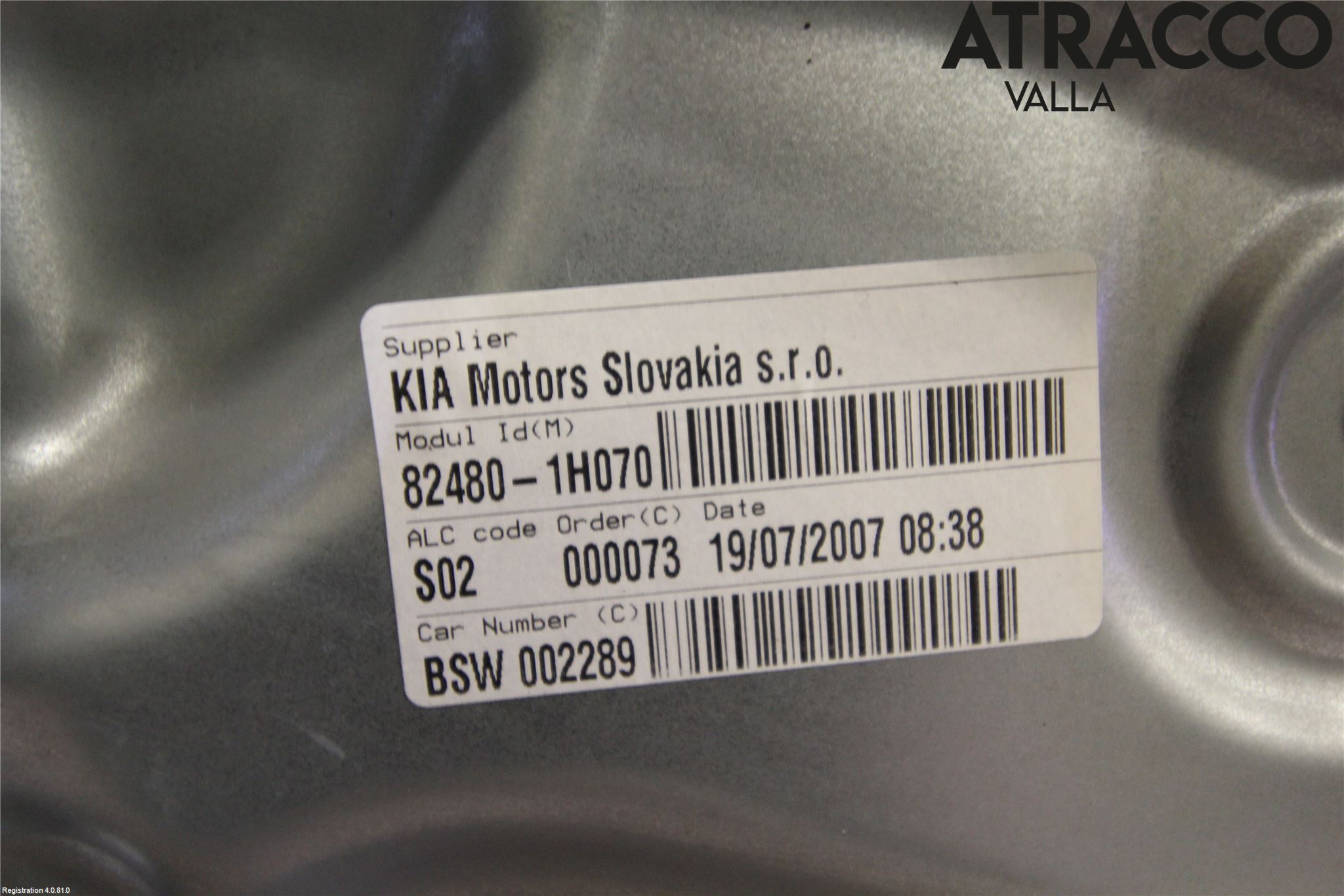 Kia CEED 06-12 Fönsterhiss El Kompl