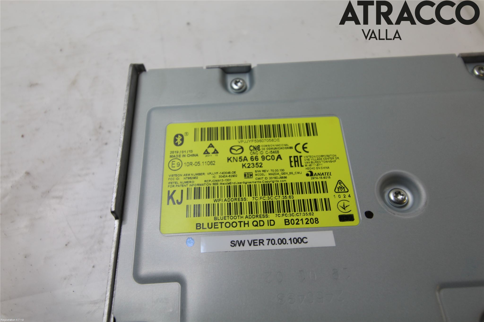 Mazda CX-5 17- Styrenhet Multimedia